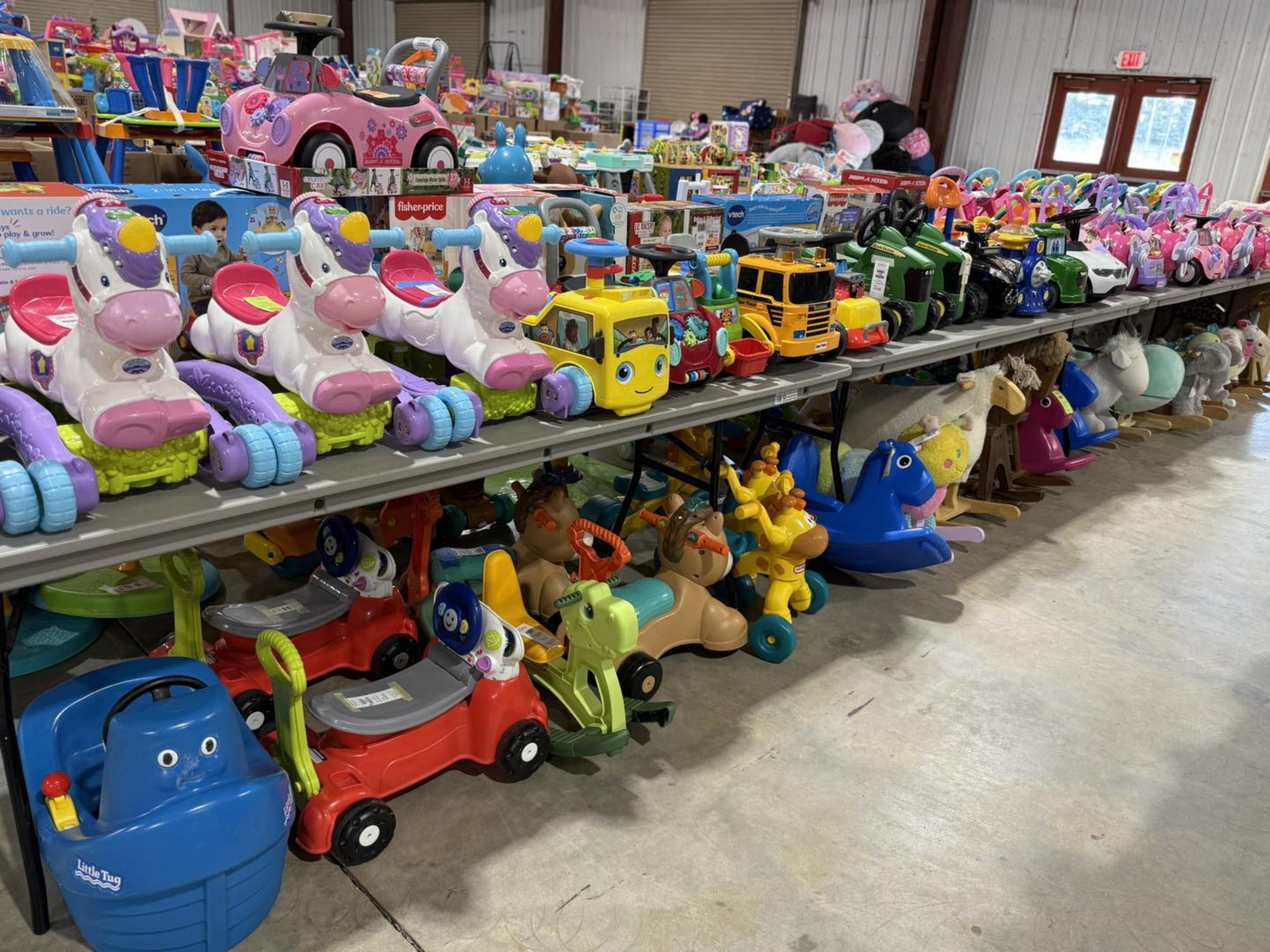 Plenty of slightly used toys, clothing, books and other gear for kids is available at bargain prices at Kidsignments on Friday and Saturday in Lawrenceville. (Courtesy of Kidsignments)