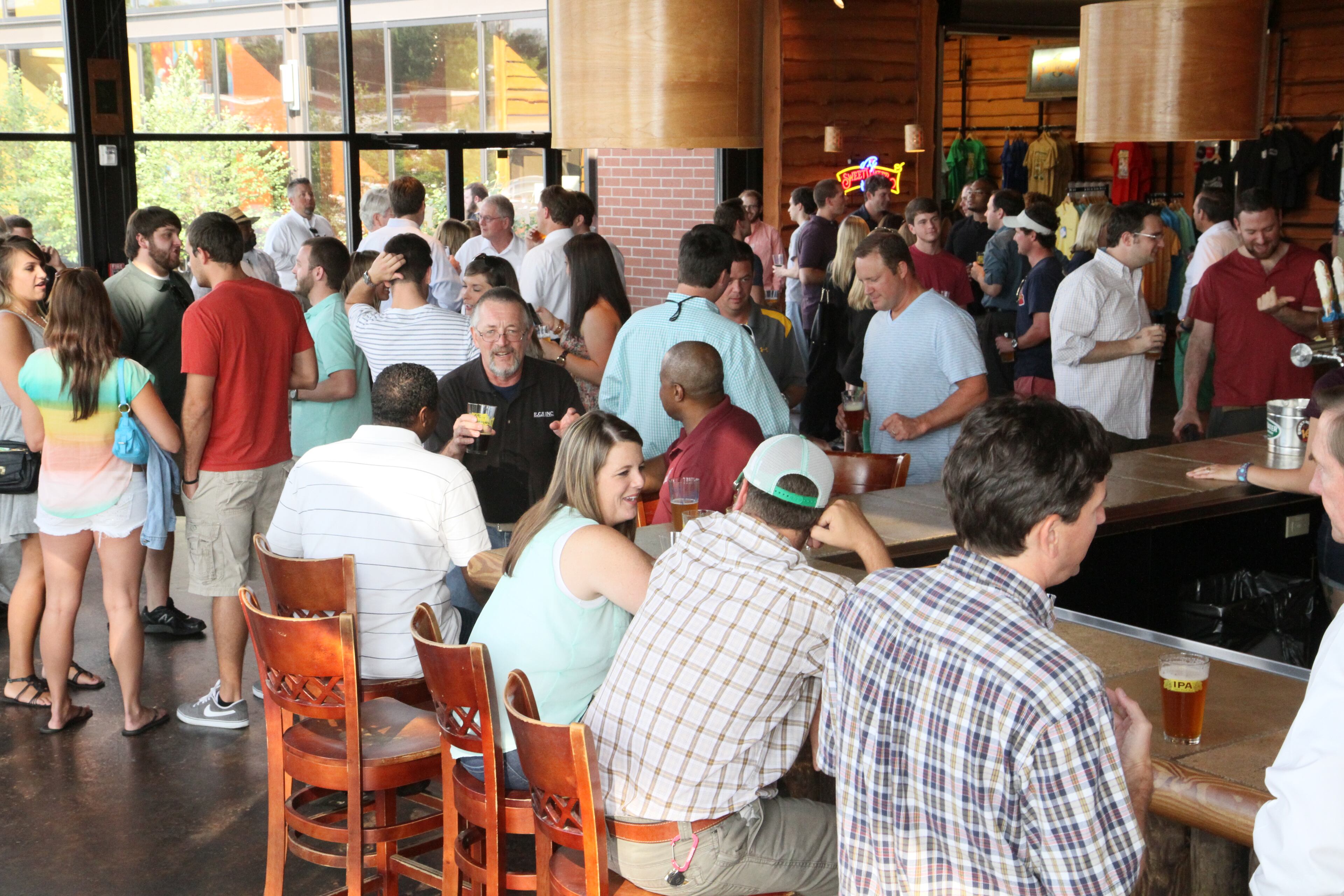 Here are some more photos from the SweetWater Brewery Tour.