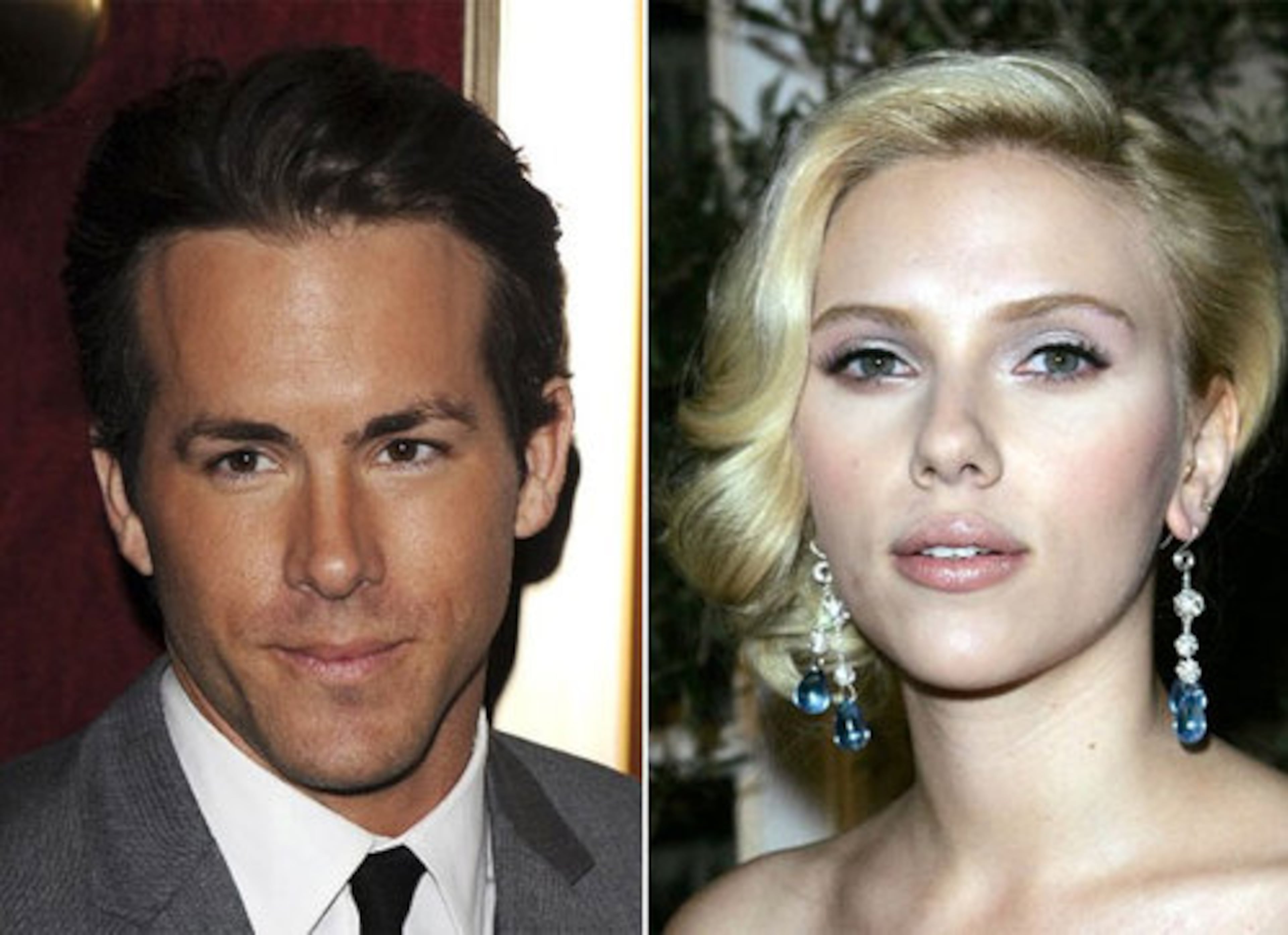 Ryan Reynolds and Scarlett Johansson -- Is it possible that two people are just too good-looking to stay together? Perhaps that was the case for these two actors, whose divorce was finalized in July.