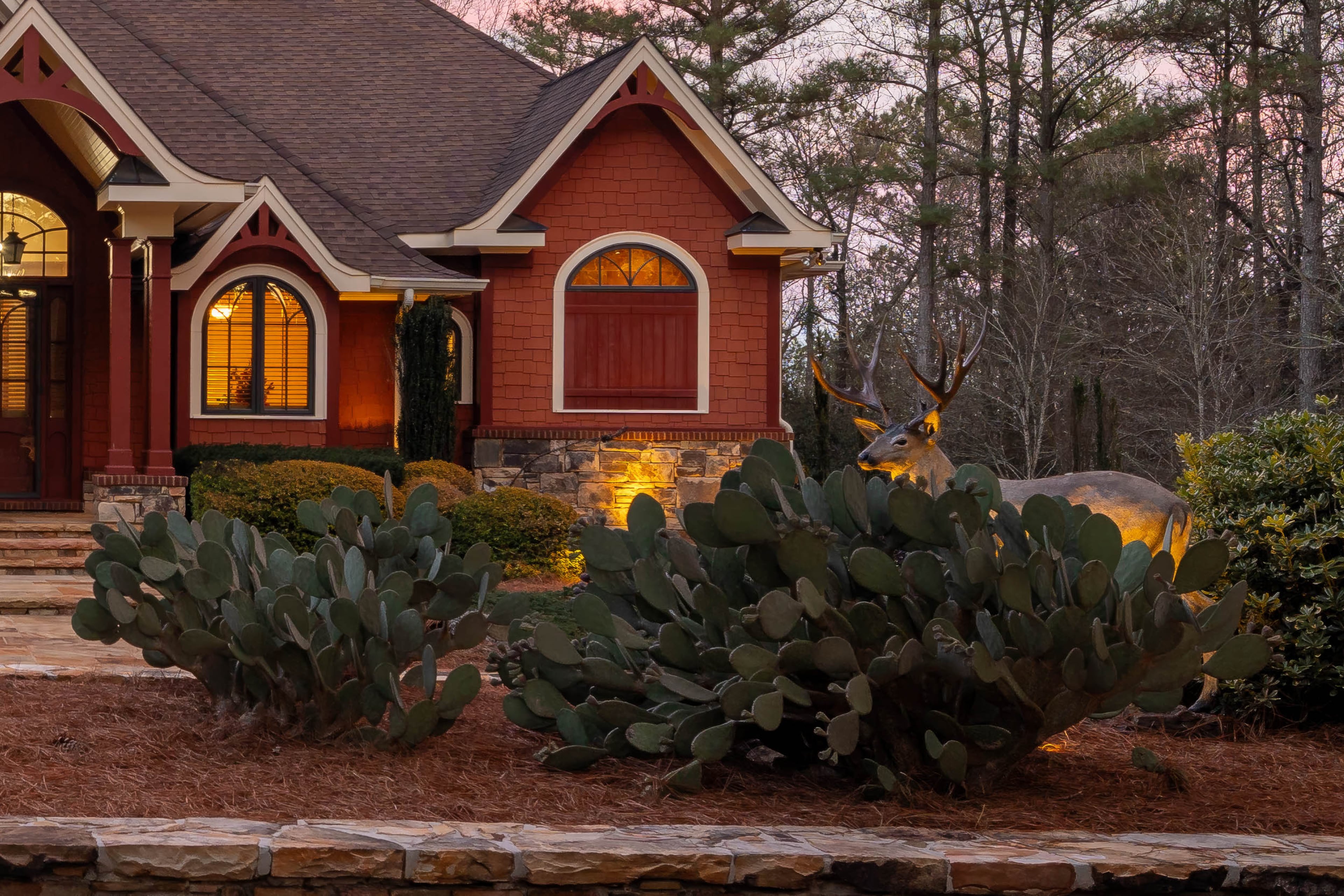 Former Southern Co. CEO Allen Franklin listed his 850-acre property and mansion near LaGrange for sale for $5.5 million. Photo courtesy of Oakwood Realty Group/David Cannon Photography.