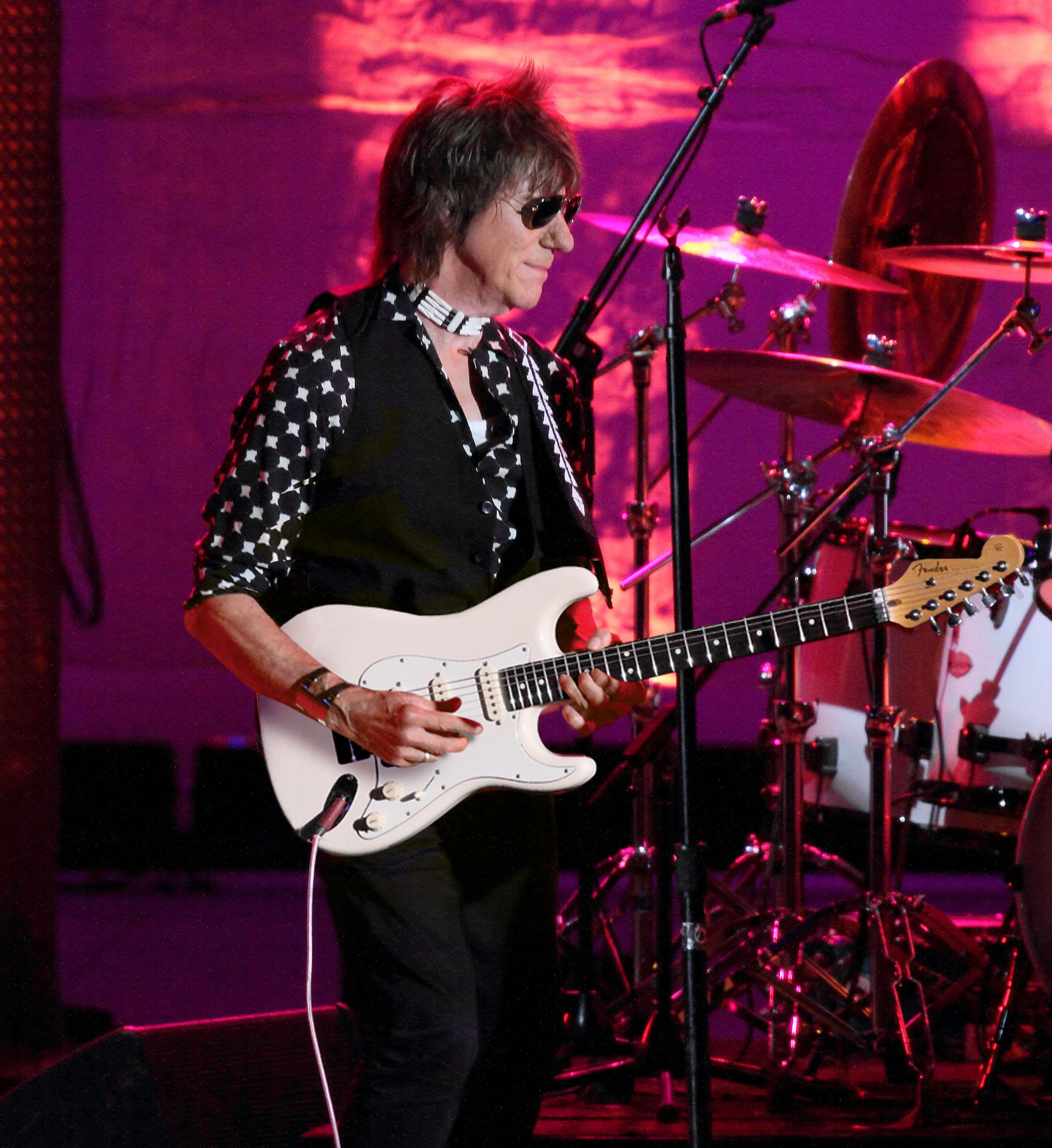 Pictured is the official 2022 live shot of legendary English guitarist Jeff Beck, in current use on his website and live DVD cover art. Beck plays Atlanta's Coca-Cola Roxy on October 1.
Courtesy of Mad Ink PR/jeffbeck.com.