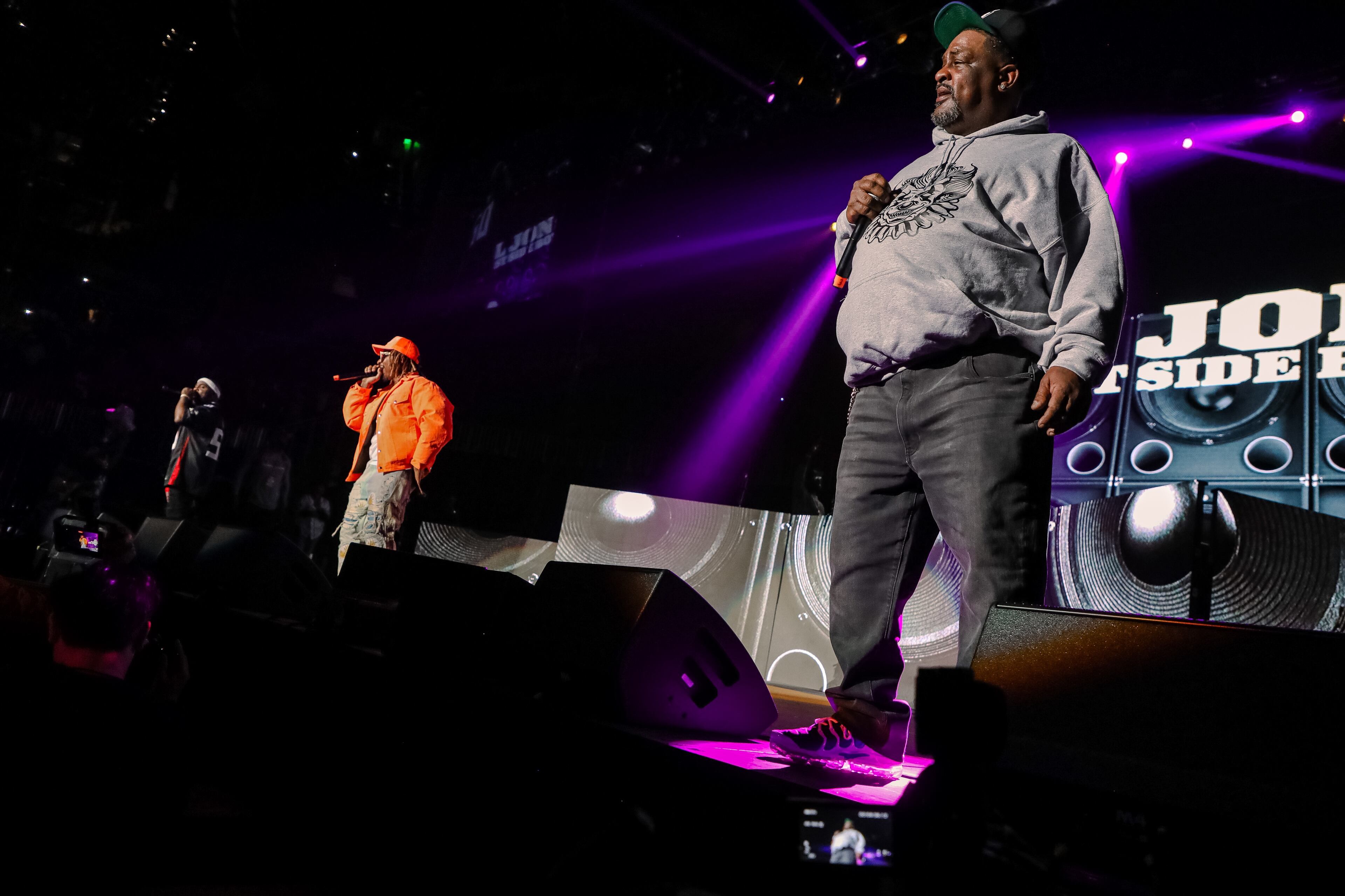 Lil Jon & The Eastside Boyz perform Friday, Dec. 15, 2023 at State Farm Arena for V103’s Winterfest. (Kymani Culmer for The Atlanta Journal-Constitution)