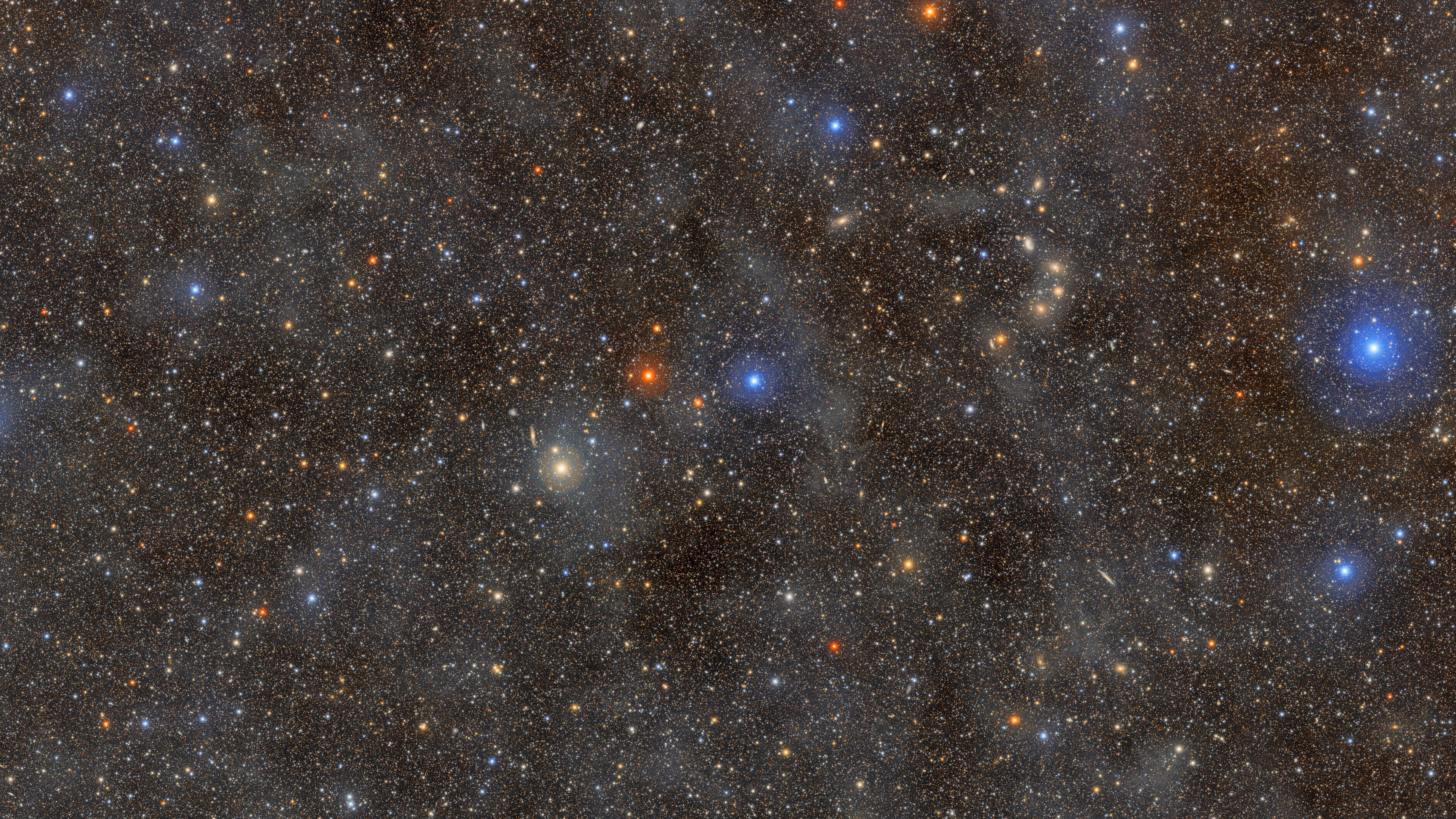This image provided by NOIRLab shows stars in the constellation Lupus, as captured by the Vera C. Rubin Observatory. (NSF–DOE Vera C. Rubin Observatory/NOIRLab/SLAC/AURA via AP)
