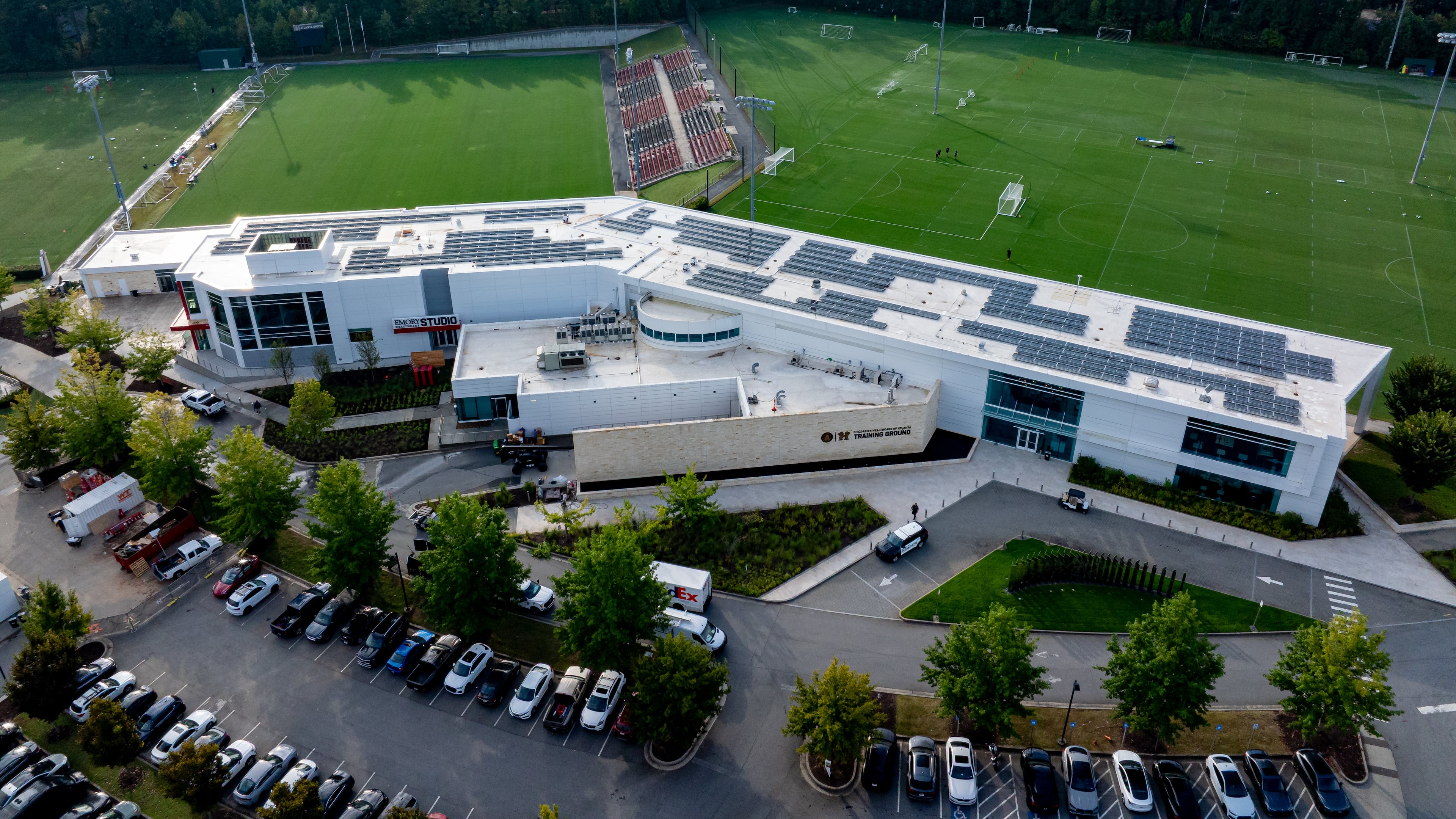 The Uzbekistan national team will be based at the Atlanta United Training Center in Marietta during the World Cup. (Photo by Julian Alexander/Atlanta United)