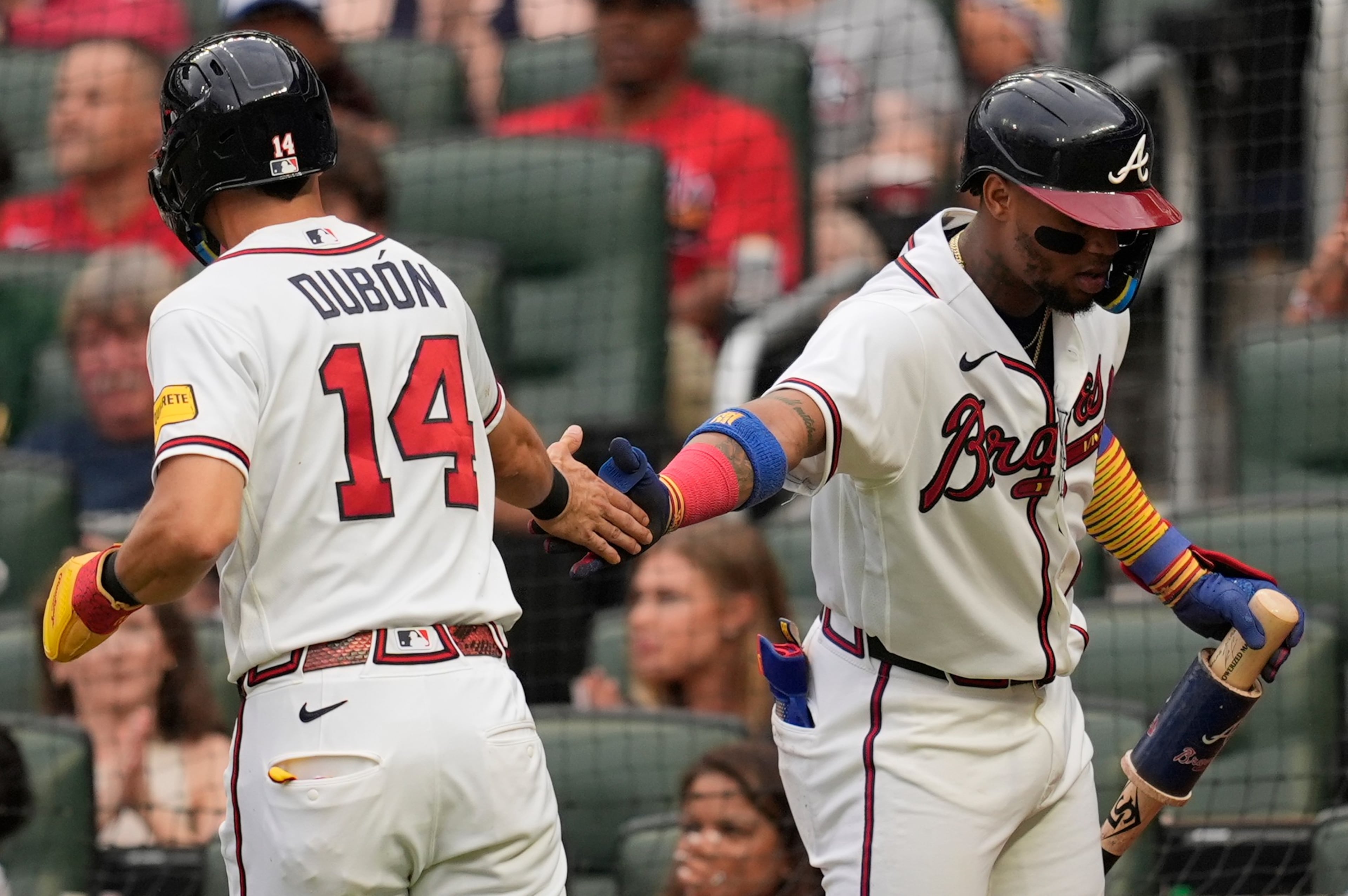 Marlins Braves Baseball