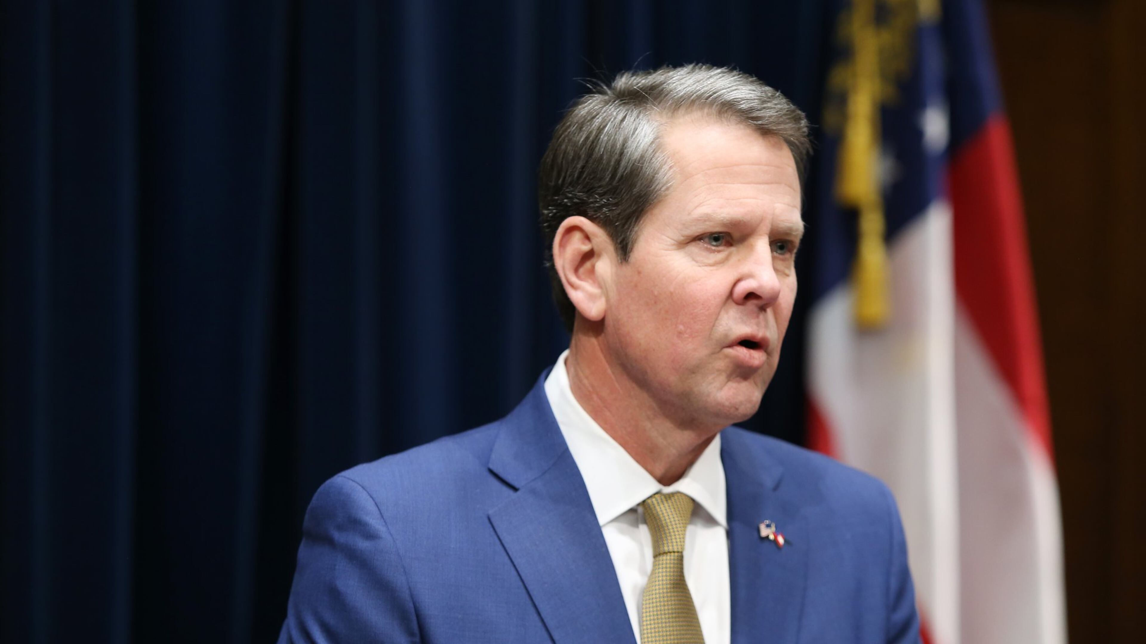 Gov. Brian Kemp on Wednesday exhorted Congress to break an impasse over a roughly $14 billion recovery package for victims of Hurricane Michael and other natural disasters. “This gridlock exposes the rotten core of some in Congress. They would rather crush an entire industry — destroying the livelihood of countless Americans — than do something that the opposition party wants. This dire situation highlights the brokenness in Washington.” EMILY HANEY / emily.haney@ajc.com