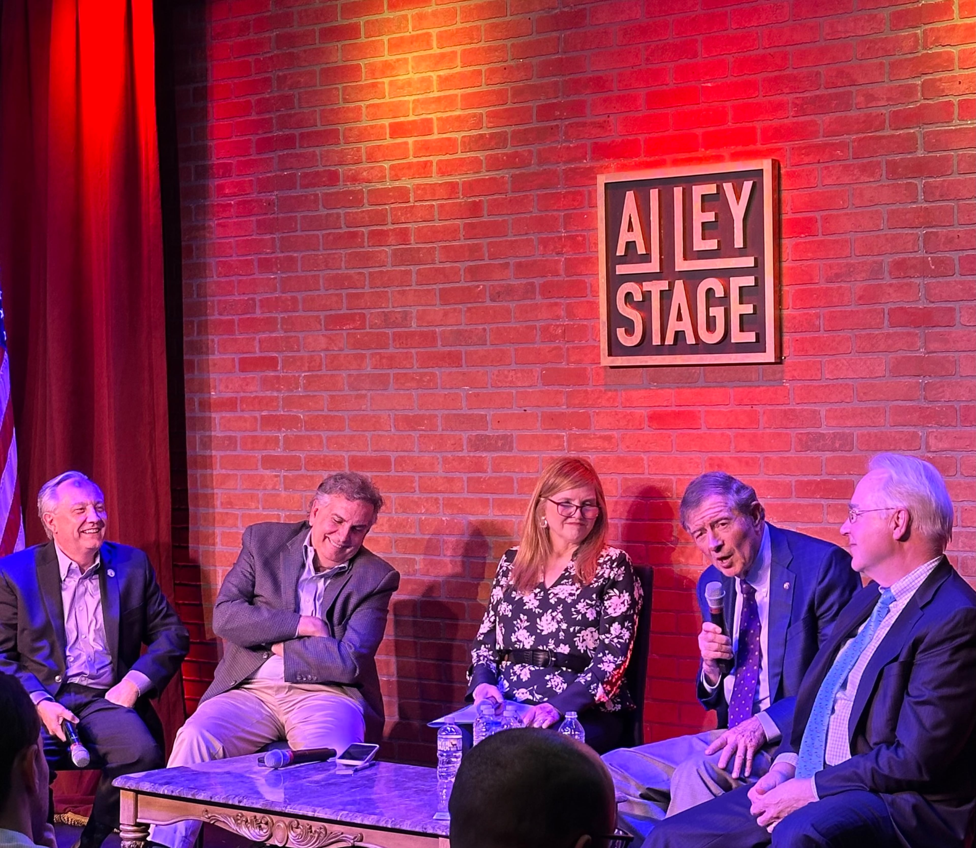 At the “Disagree Better” event in Marietta, a bipartisan group of current and former lawmakers addressed how to bring more civility to politics in Georgia and Washington.