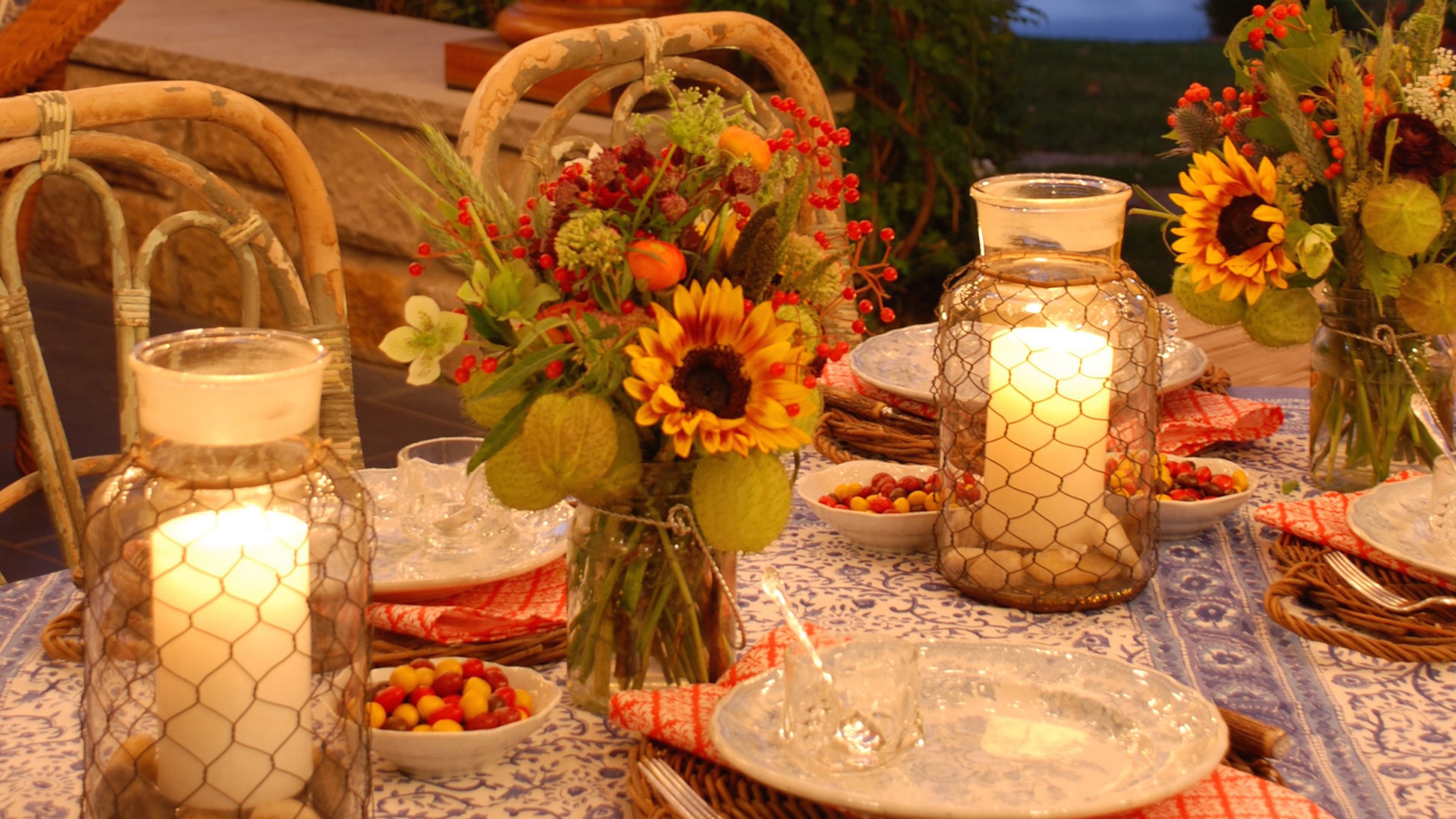 Another trick for making your outdoor rooms beautiful is great lighting. (Mary Carol Garrity/TNS)