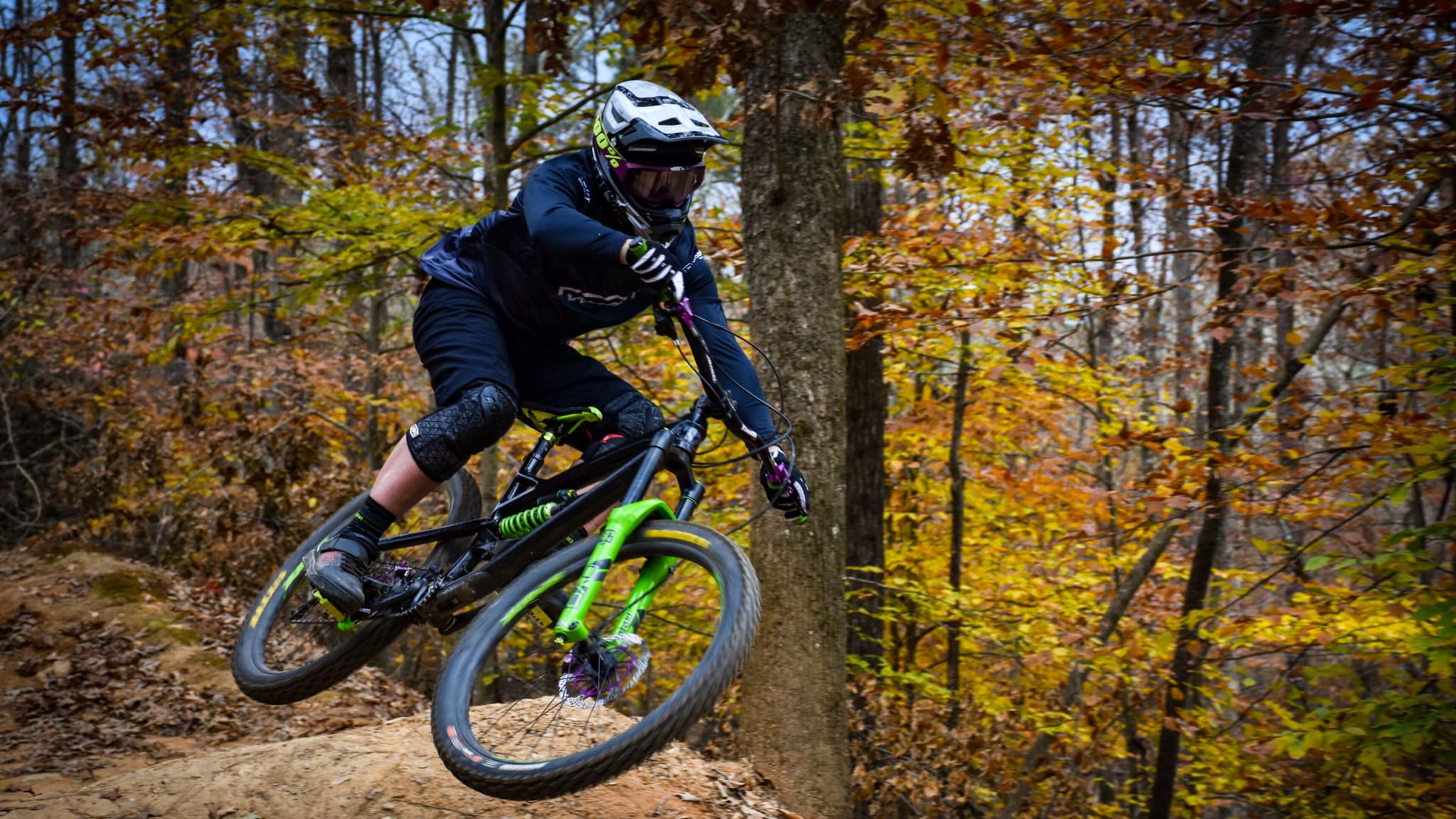 The Roswell-Alpharetta Mountain Bike Organization (RAMBO) recently announced plans to construct a new mountain bike flow and jump trail at Big Creek Park in Roswell. The new Hollywood Trail is expected to open July 1. (Courtesy RAMBO)