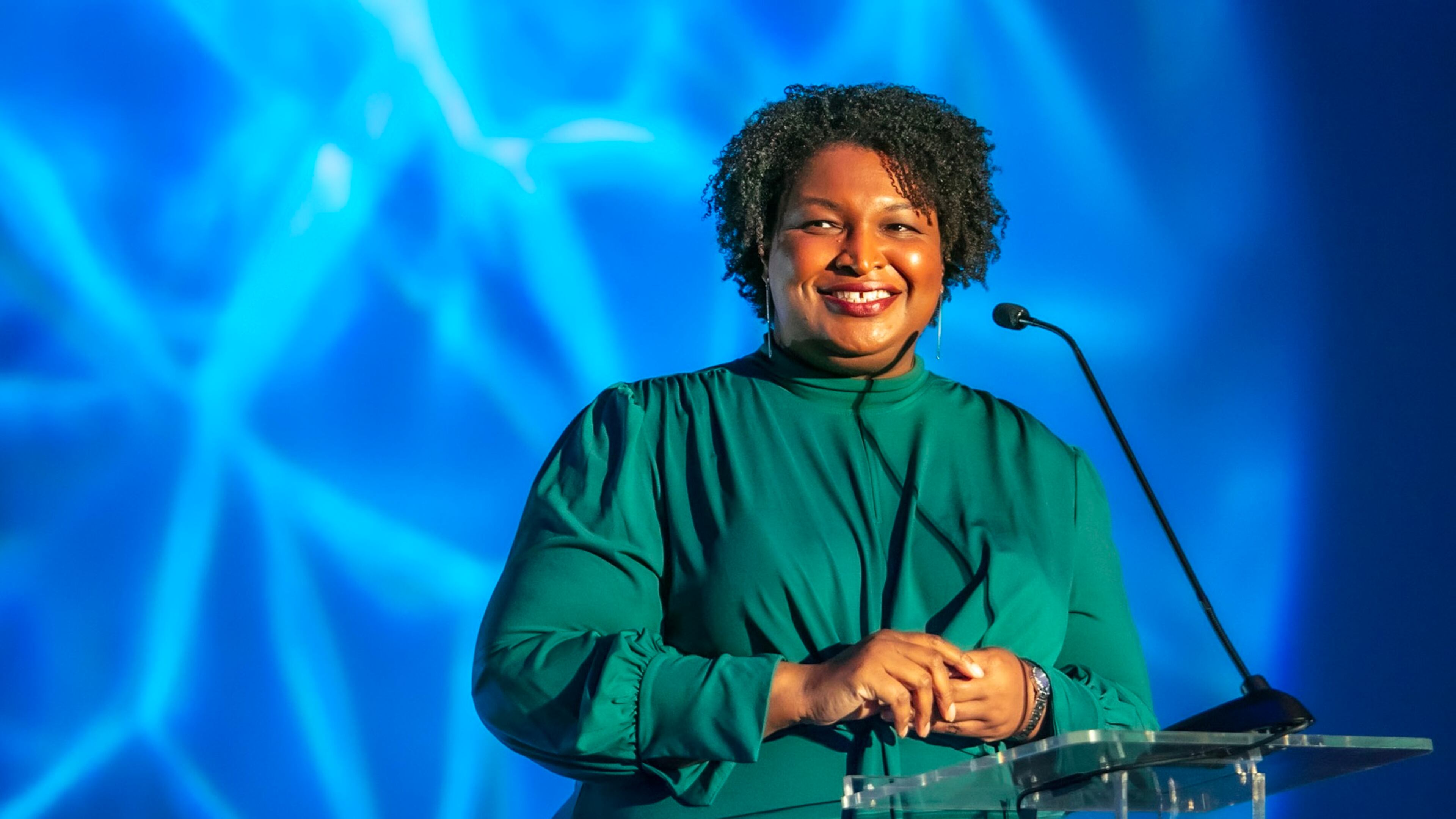 Gubernatorial candidate Stacey Abrams used her speech at Friday's annual fundraising gala for the Democratic Party of Georgia to attacks Gov. Brian Kemp’s record, focusing on a new state law that aims to direct how public school educators teach students about race. “We cannot lie about race, we cannot lie about our truths in this state, we cannot lie about our past in our state if we expect to raise resilient children,” she said. Erik Voss.