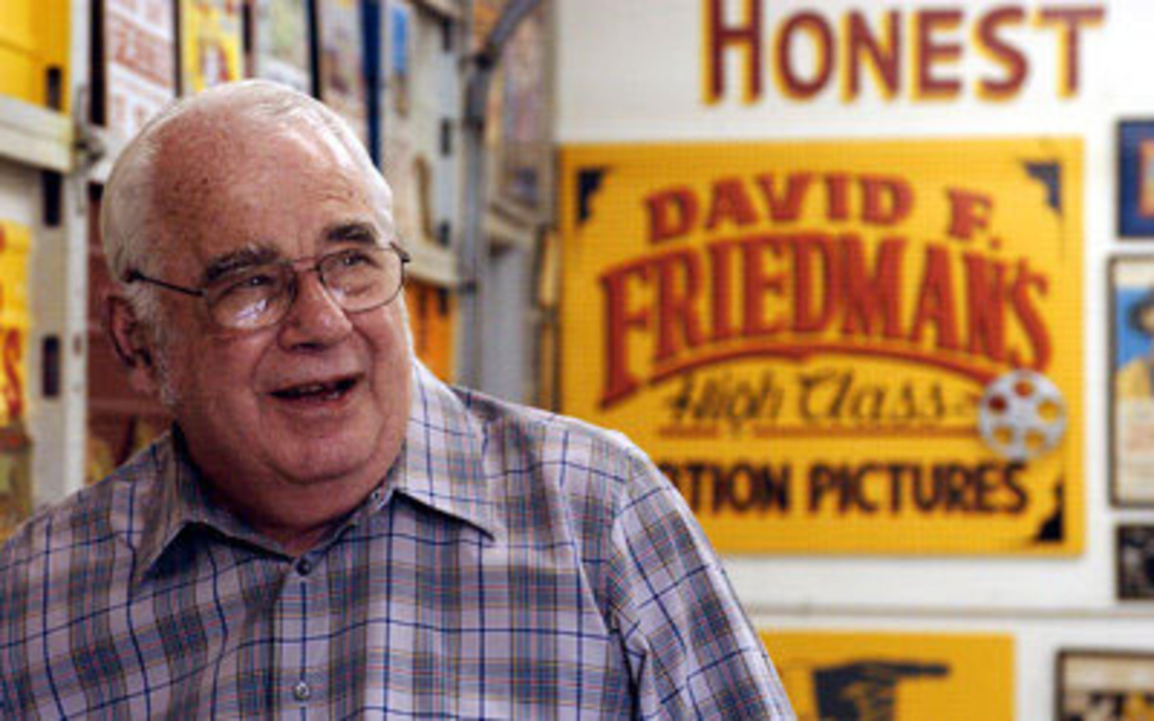 DAVID FRIEDMAN (December 24, 1923 - February 14, 2011) was a film producer. He was mainly known for producing gory B-movies such as the cult classic, "Blood Feast." He died of heart failure at the age of 87.