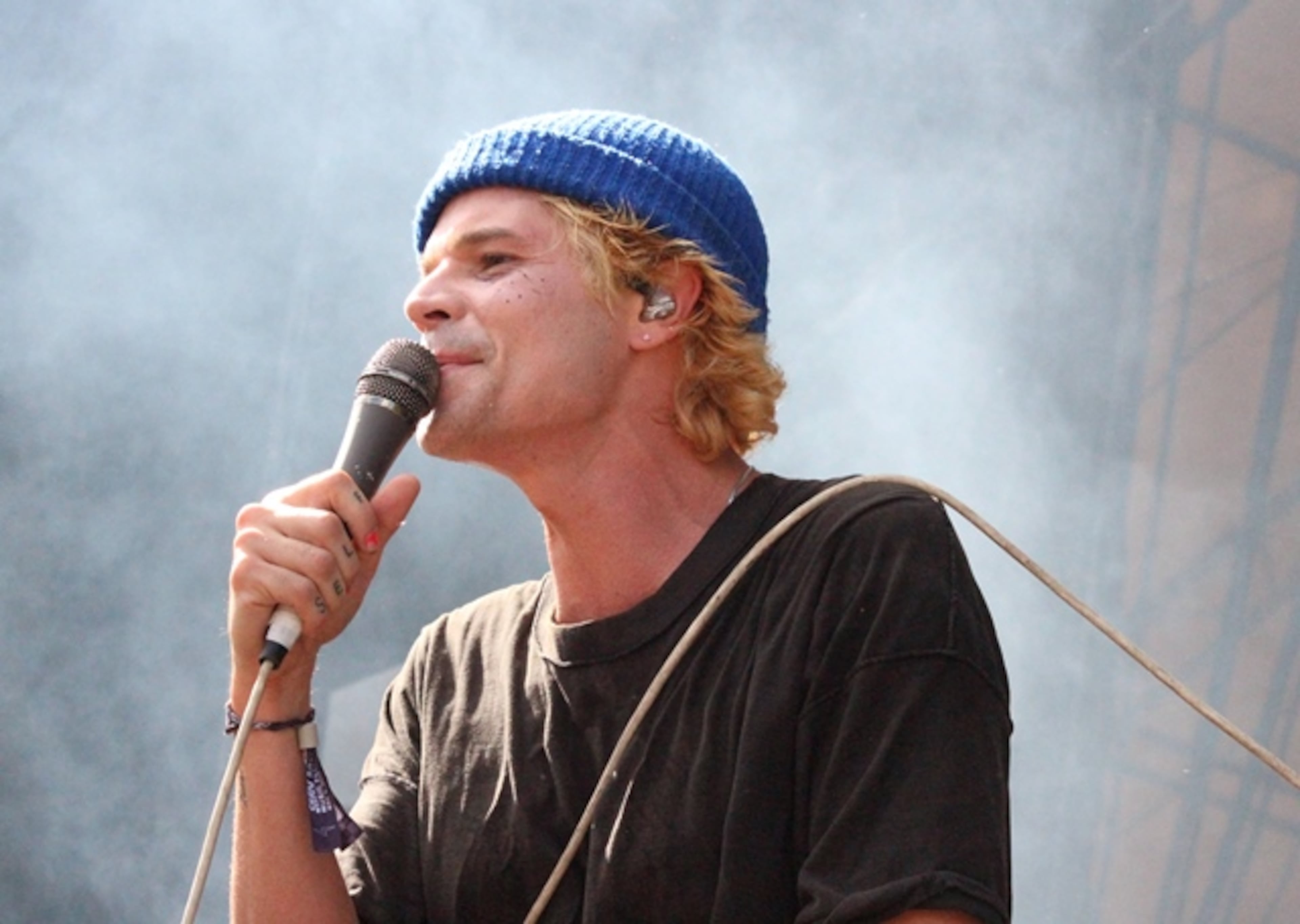 Grouplove performed at Shaky Knees Music Festival on May 5, 2019. Photo: Melissa Ruggieri/Atlanta Journal-Constitution