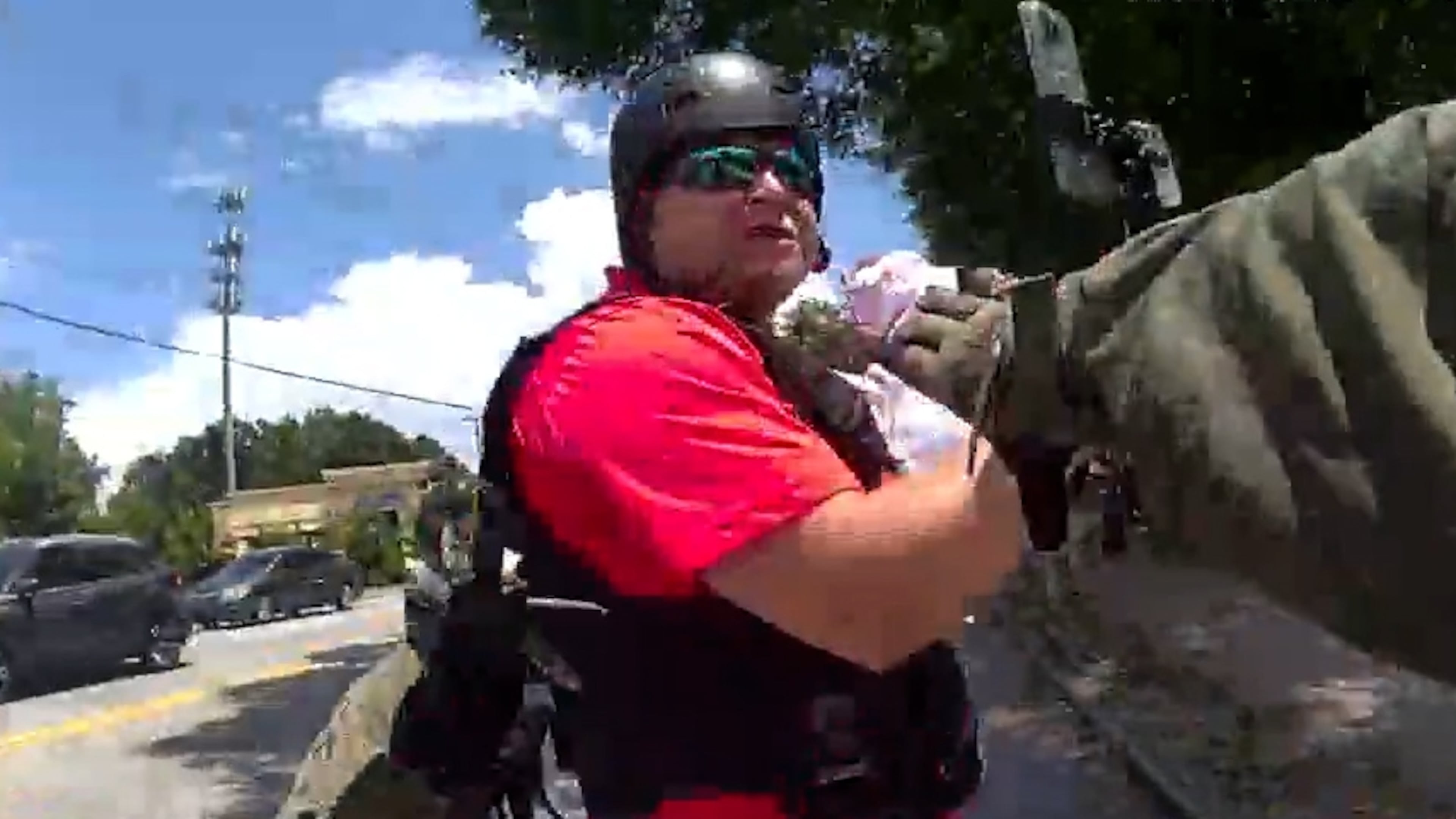 Mario Guevara's arrest was captured on police bodycam video.