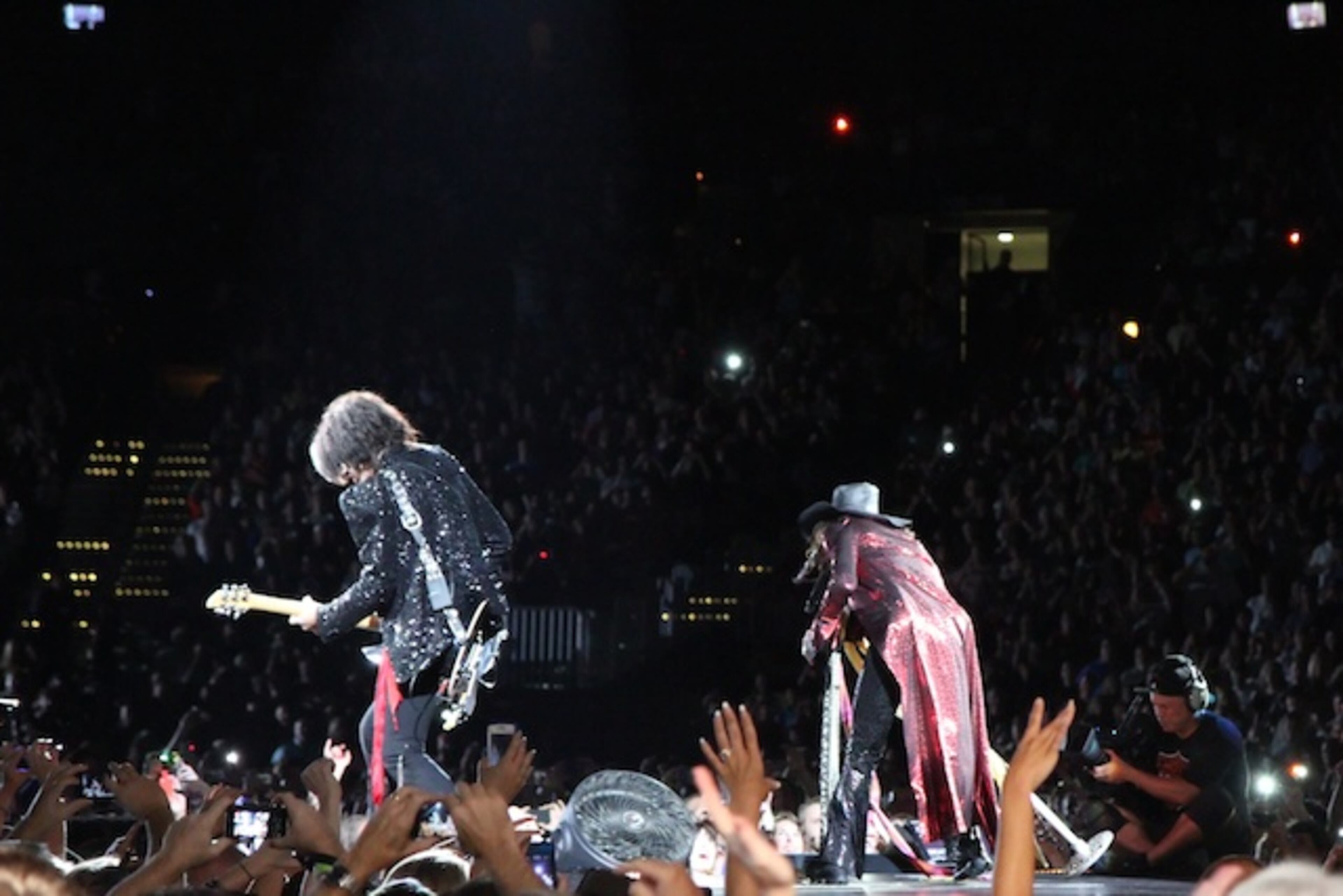 Here are some more photos of Aerosmith at Philips Arena.