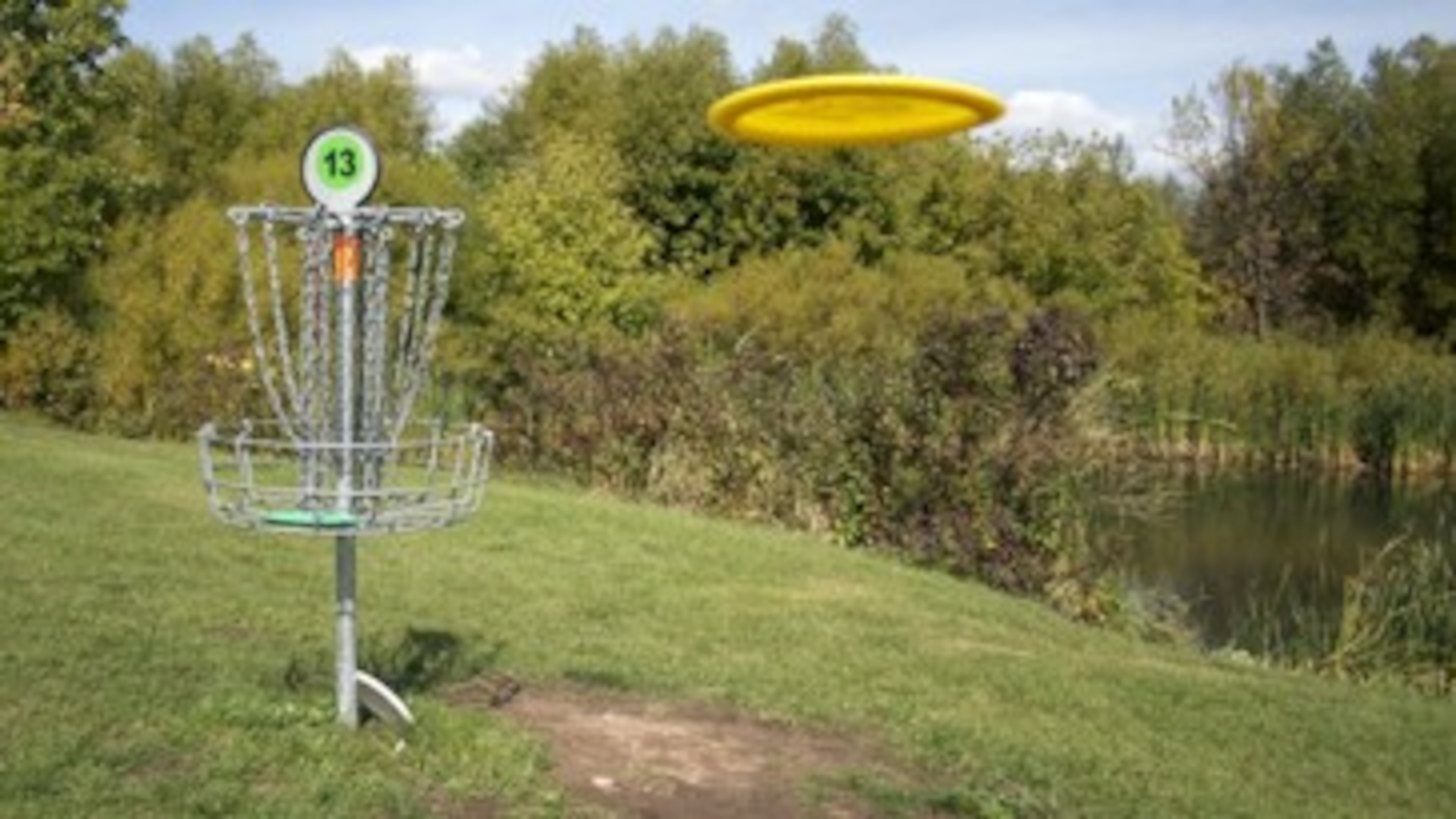 Austell’s Frog Rock Disc Golf course. AJC file photo