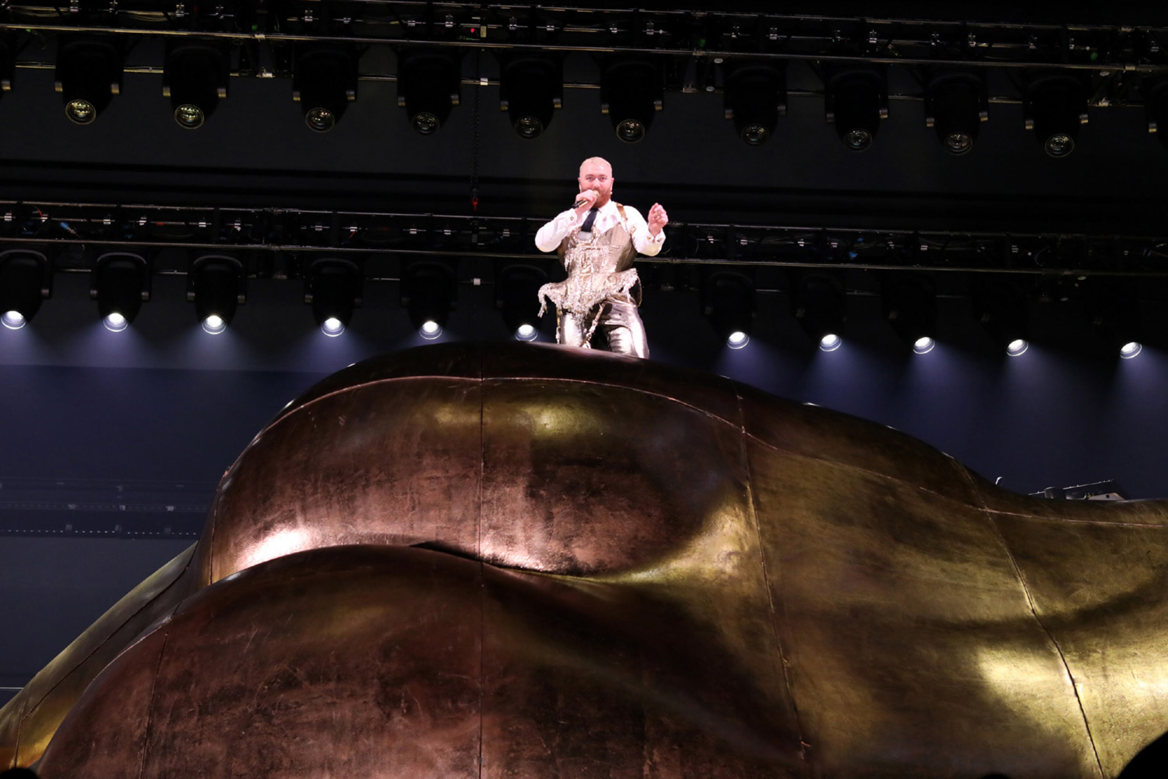 Sam Smith brought "GLORIA the tour" to Gas South Arena in Gwinnett County on Friday, July 28, 2023, with Jessie Reyez opening. (Photo: Robb Cohen for The Atlanta Journal-Constitution)