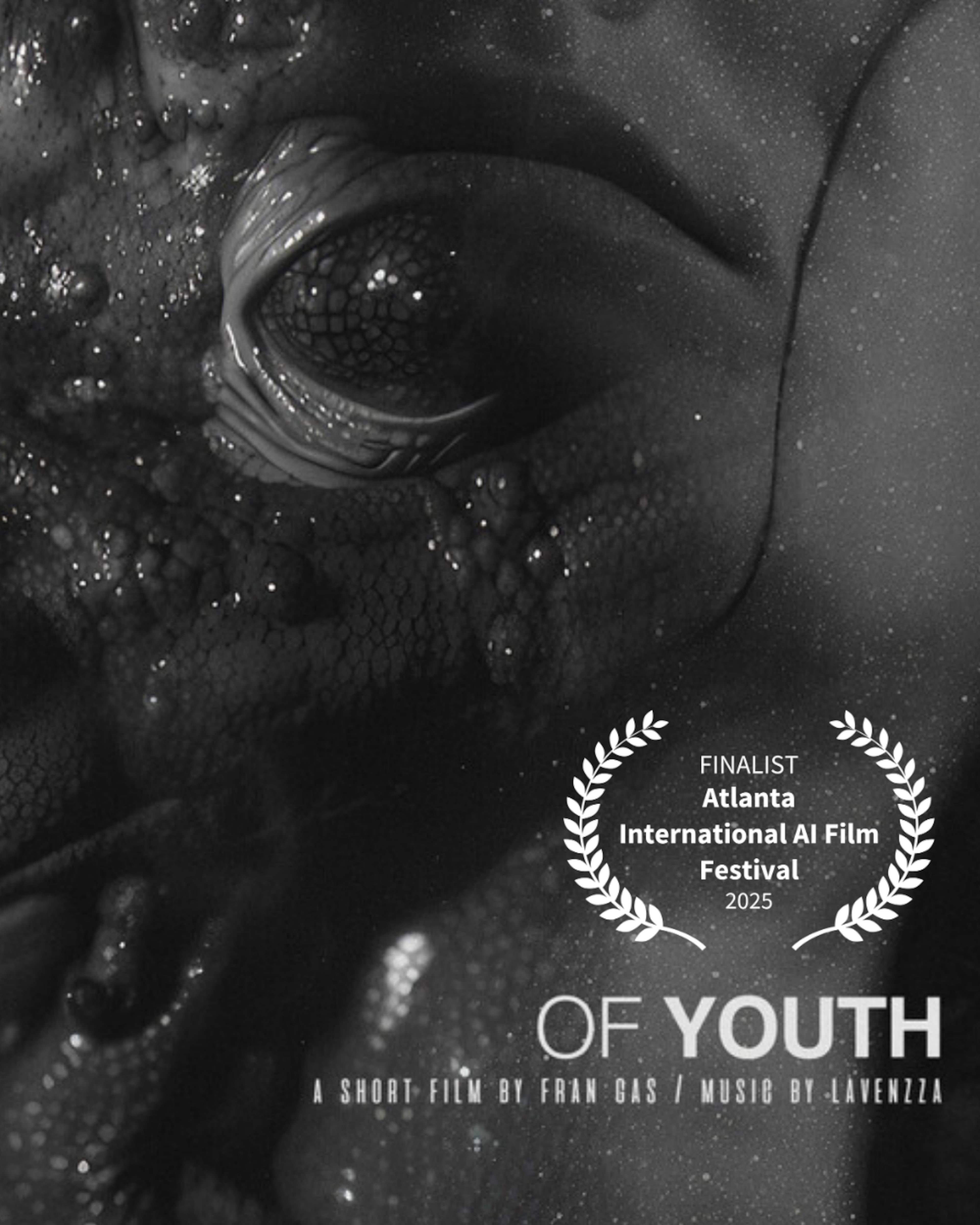 "Of Youth" by Fran Gas, which will screen at the festival, follows a young woman who is abducted by aliens trying to take away her youth. (Courtesy of the Atlanta International AI Film Festival)