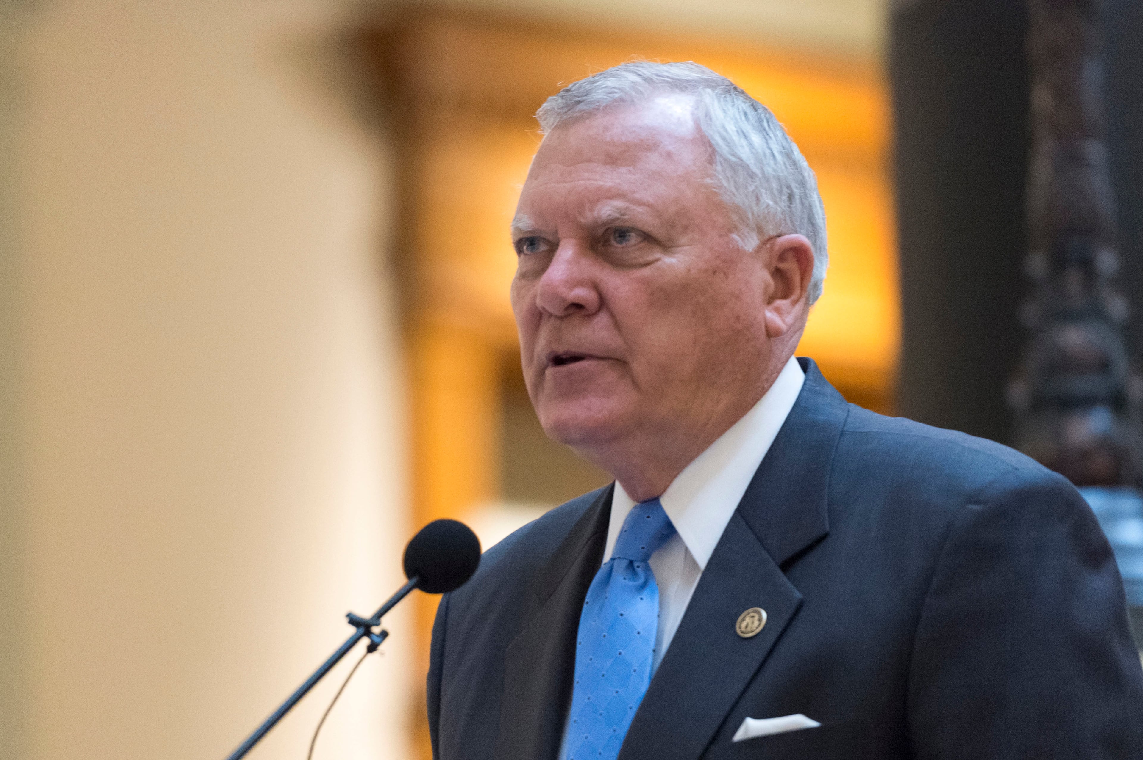 Gov. Nathan Deal, seen here in November 2018. (David Barnes/AJC)