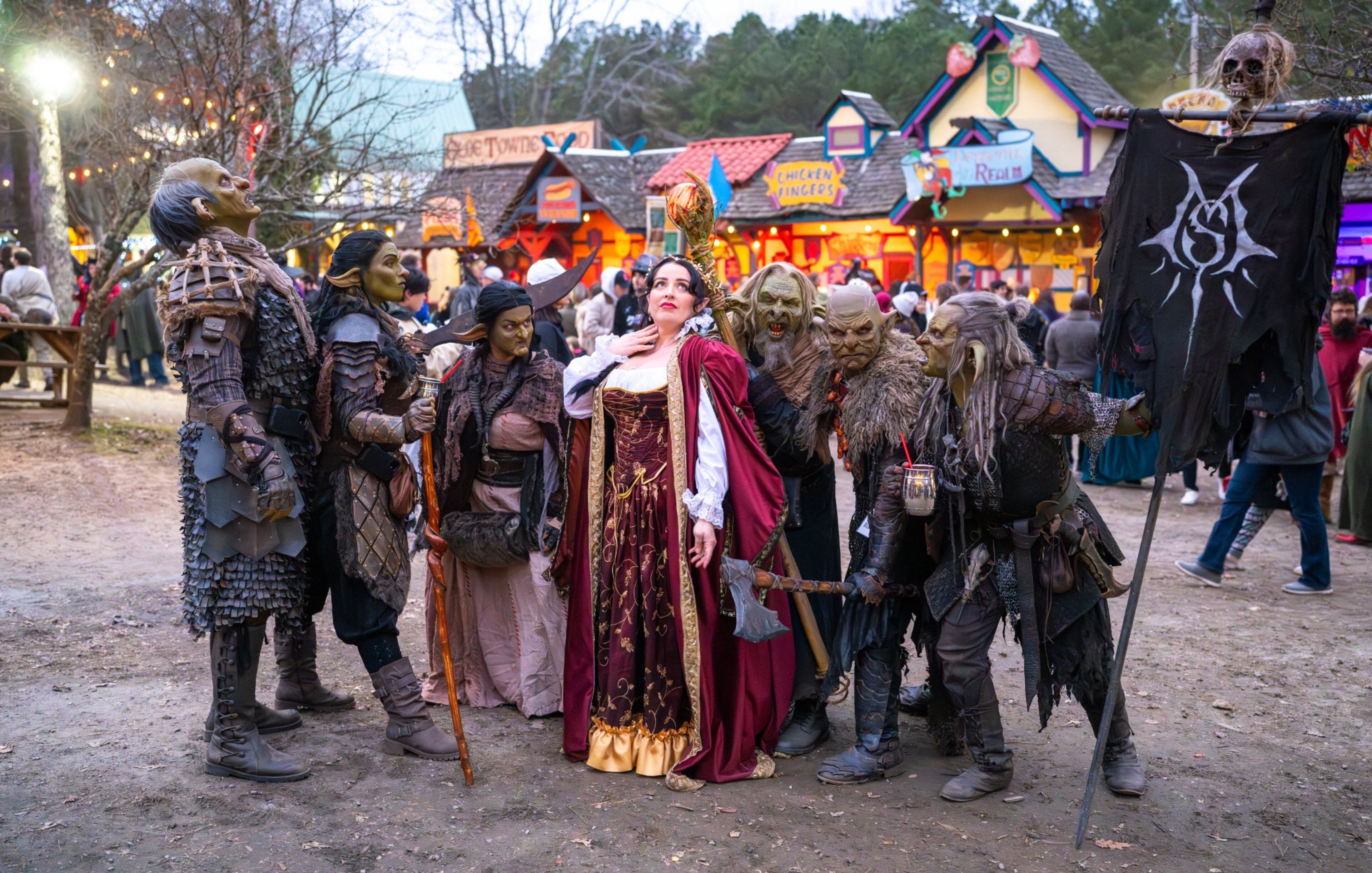 The Georgia Renaissance Festival's Fall Fling returns to Fairburn for seven days of themed revelry. Cooler weather means attendees can go all out with costumes. (Courtesy of Georgia Renaissance Festival)