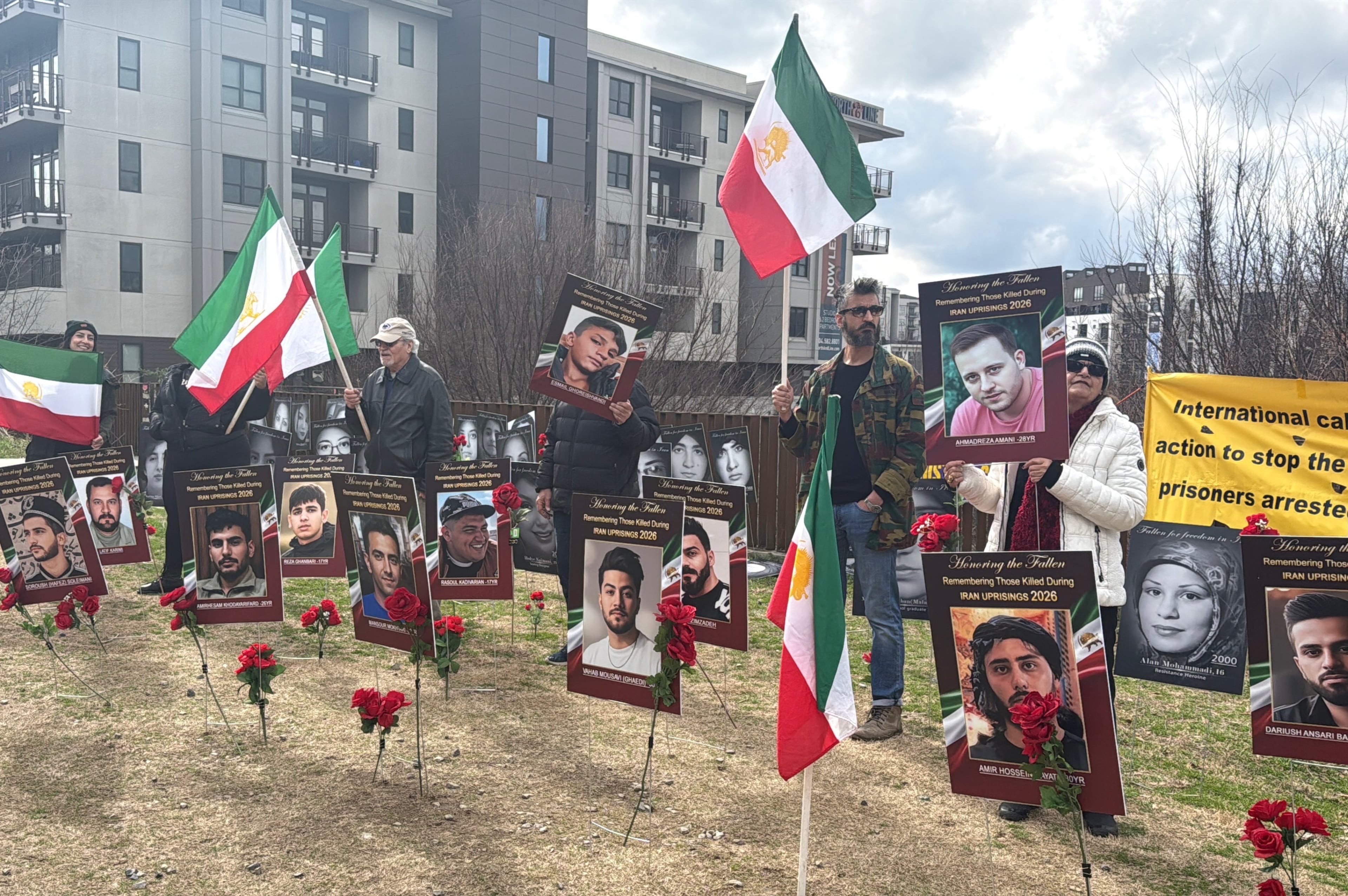 Iran martyrs display