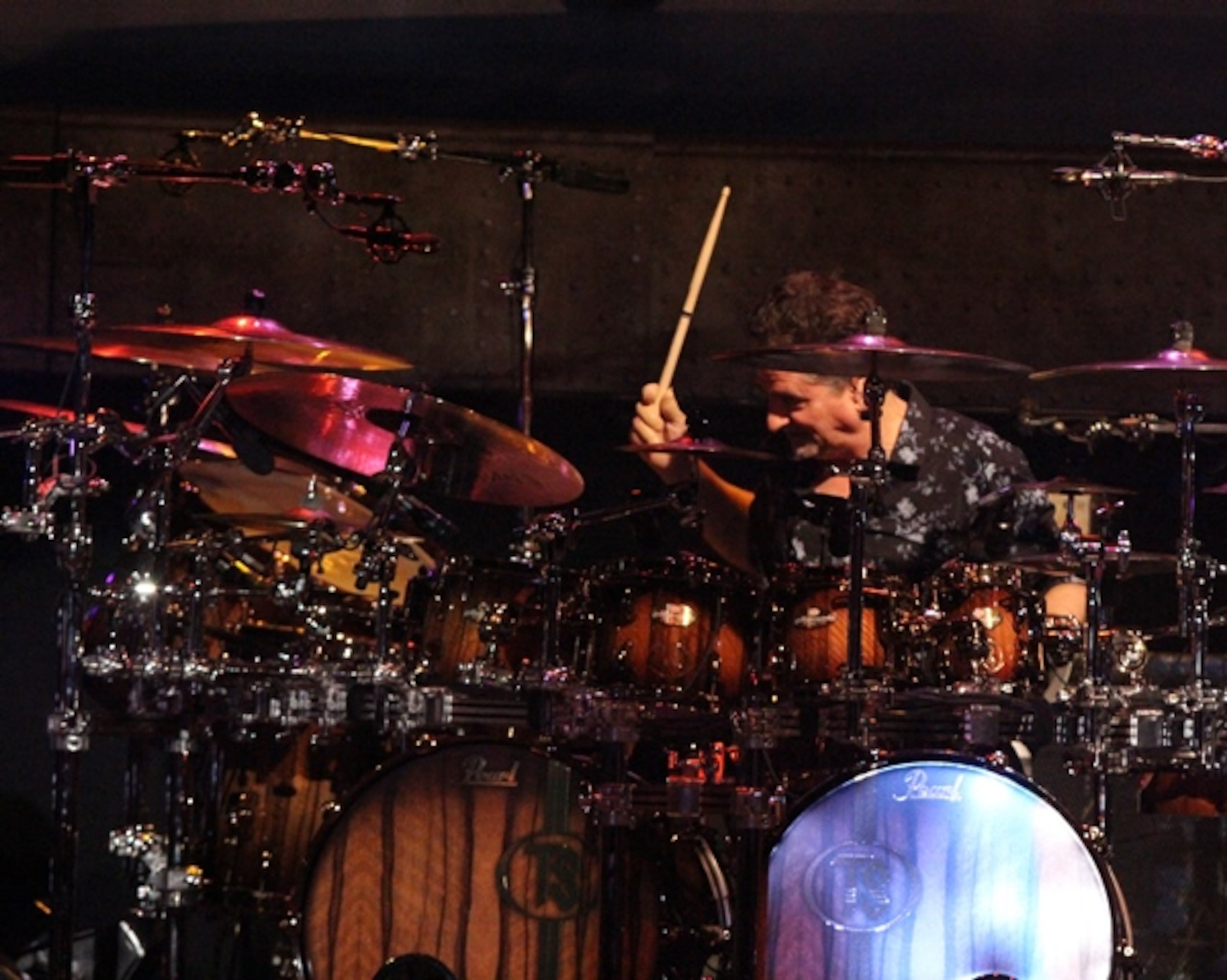 Styx - singer/guitarist Tommy Shaw, singer/guitarist James "JY' Young, singer-keyboardist Lawrence Gowan, bassist Ricky Phillips and drummer Todd Sucherman - played a sold-out show at Cadence Bank Amphitheatre at Chastain Park on May 26, 2019. Photo: Melissa Ruggieri/Atlanta Journal-Constitution