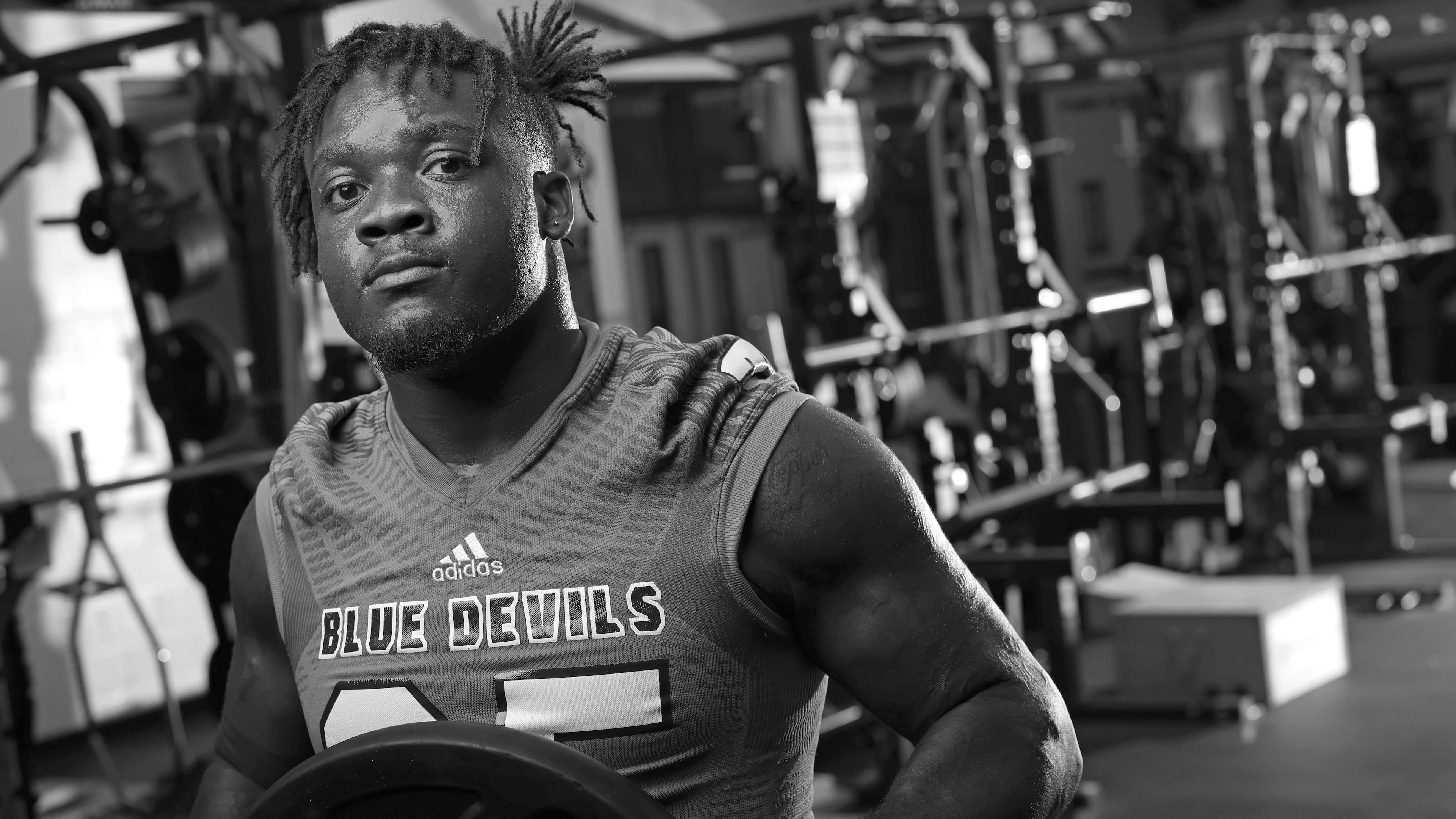 Tift County defensive tackle Tyre West is rated the No. 11 defensive line prospect nationally. He’s the highest-rated Tift County prospect this century. He’s also the school’s first Super 11 since Israel Troupe was selected in 2006. (Tyson Alan Horne / Tyson.Horne@ajc.com)