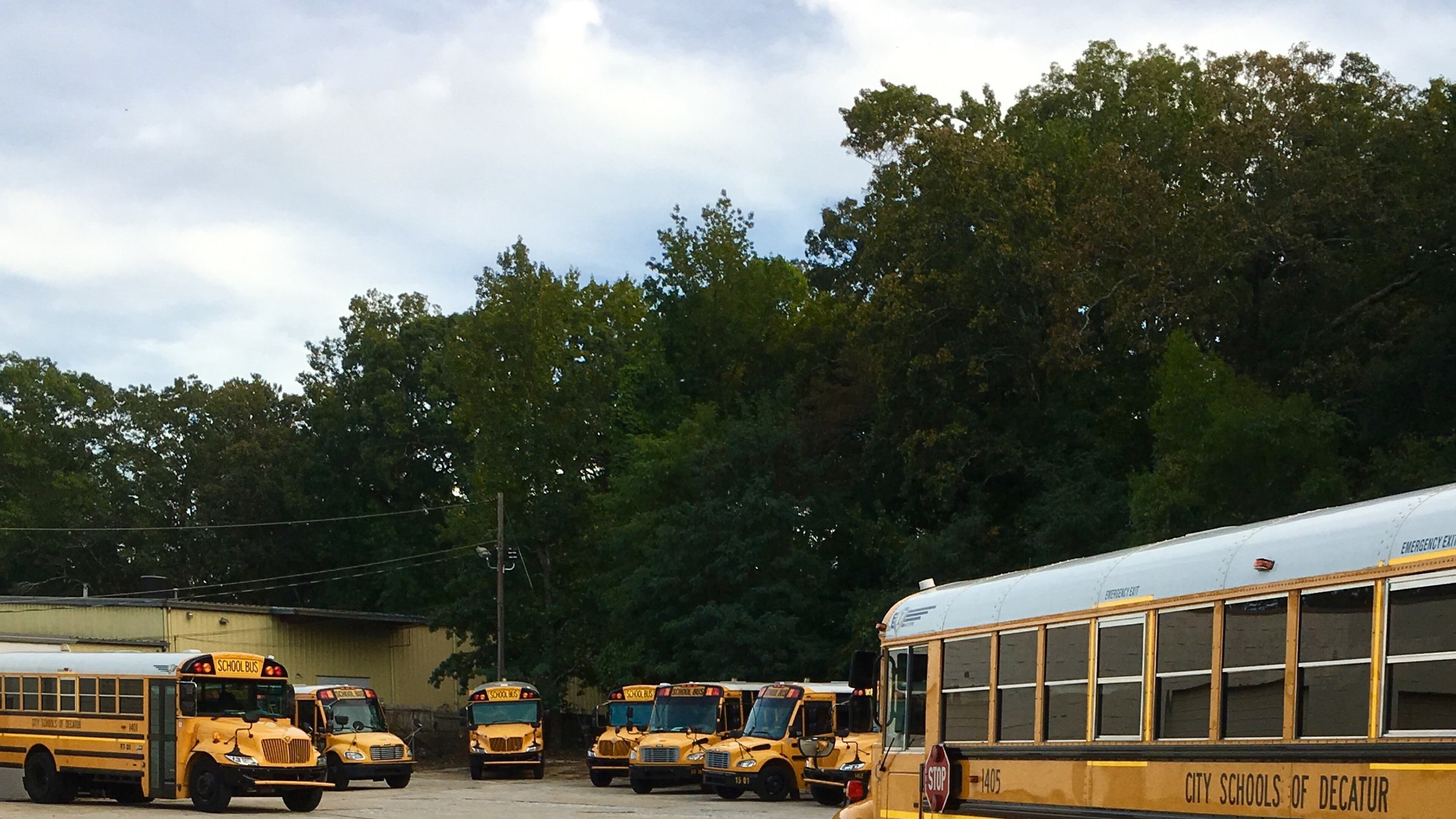 Future site of the 3-5 Talley Street School, with construction scheduled to start later this spring. City Schools Decatur currently uses this property for storing its school buses, but they’ll get moved to 540 Kentucky Street in Scottdale just outside city limits. Bill Banks file photo for the AJC