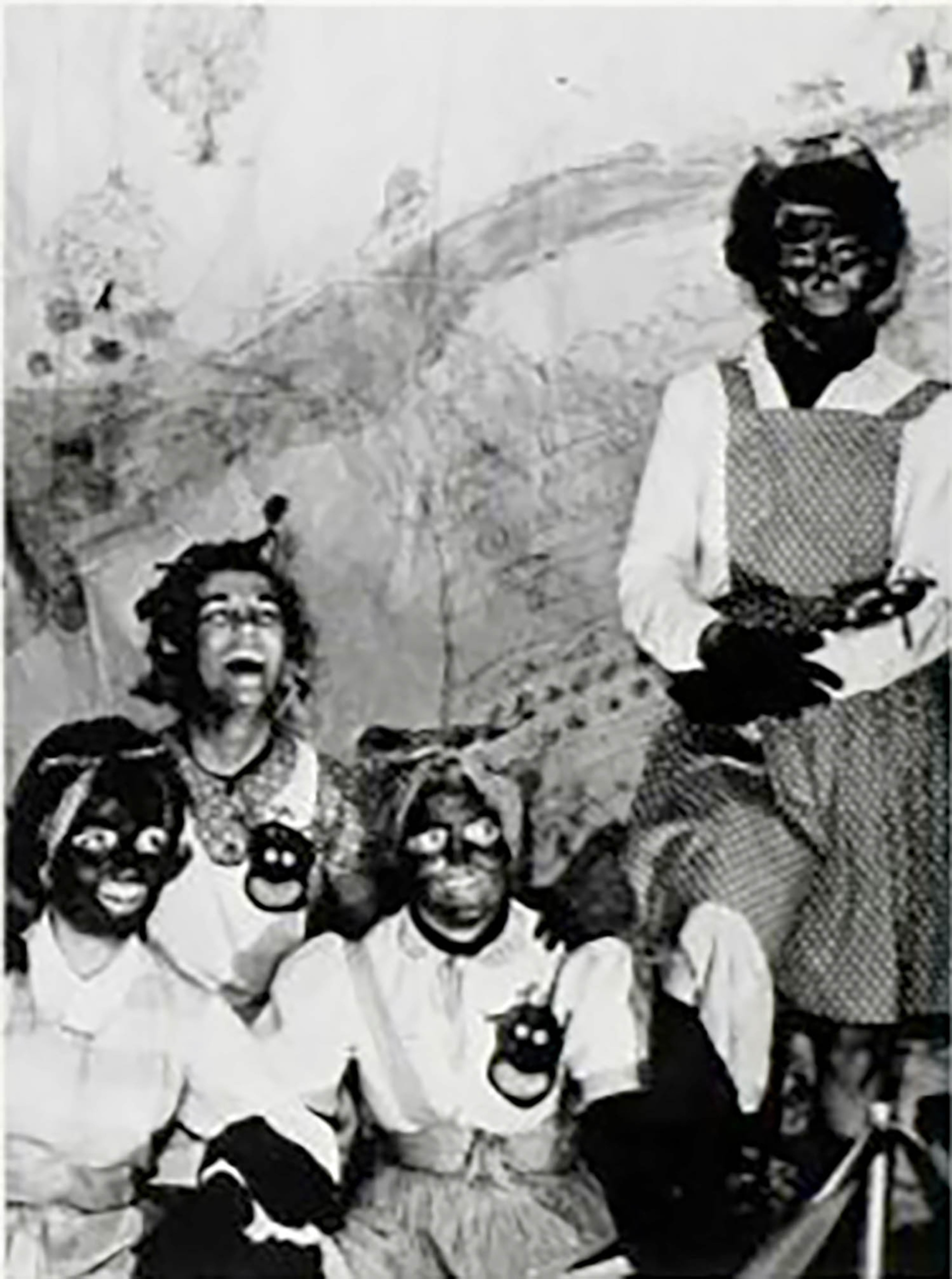 Mercer University yearbook, 1964, shows women in blackface.