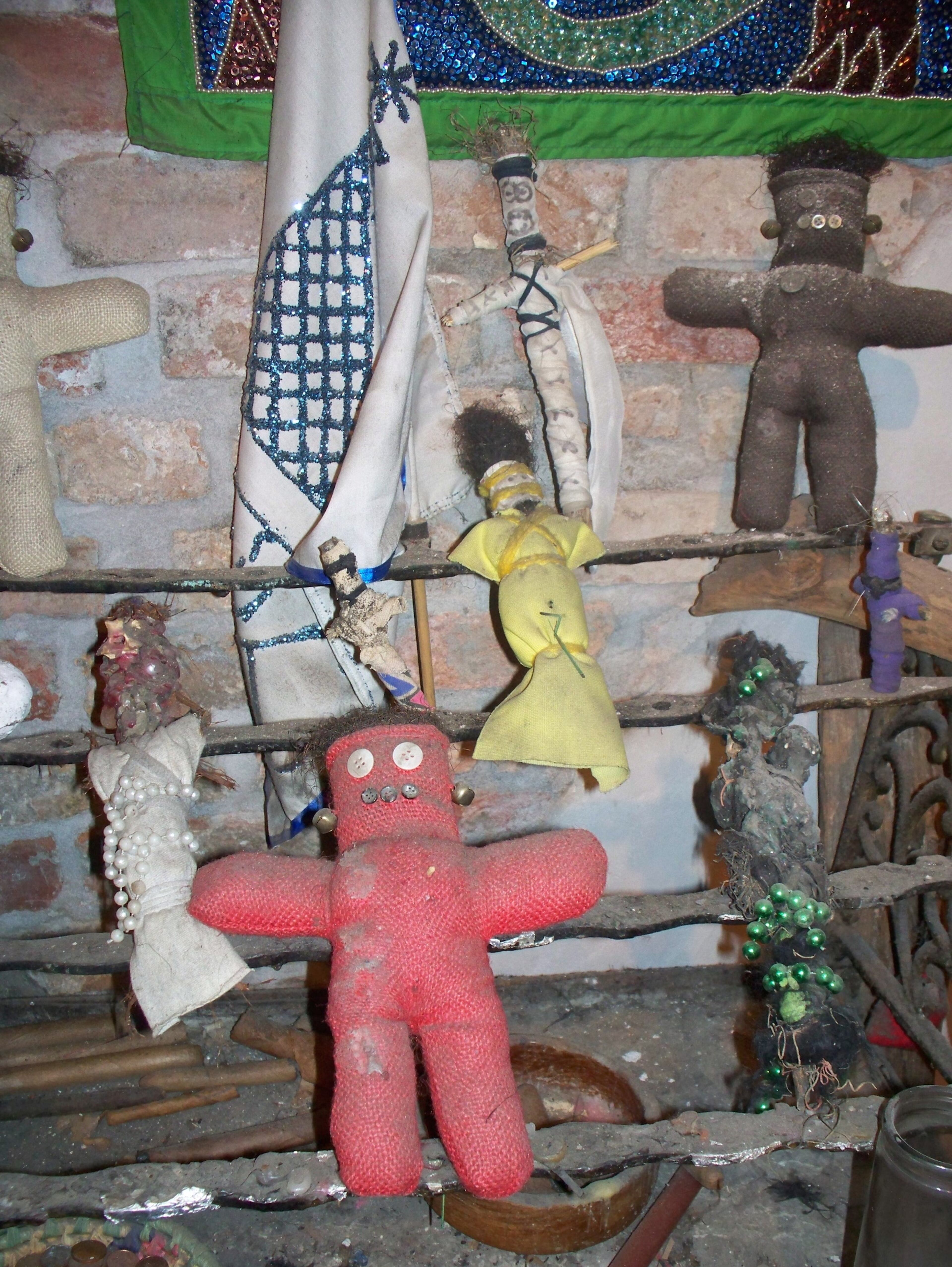 Voodoo dolls are on display at the New Orleans Historic Voodoo Museum. Contributed by New Orleans Historic Voodoo Museum. HANDOUT PHOTO - NOT FOR RESALE