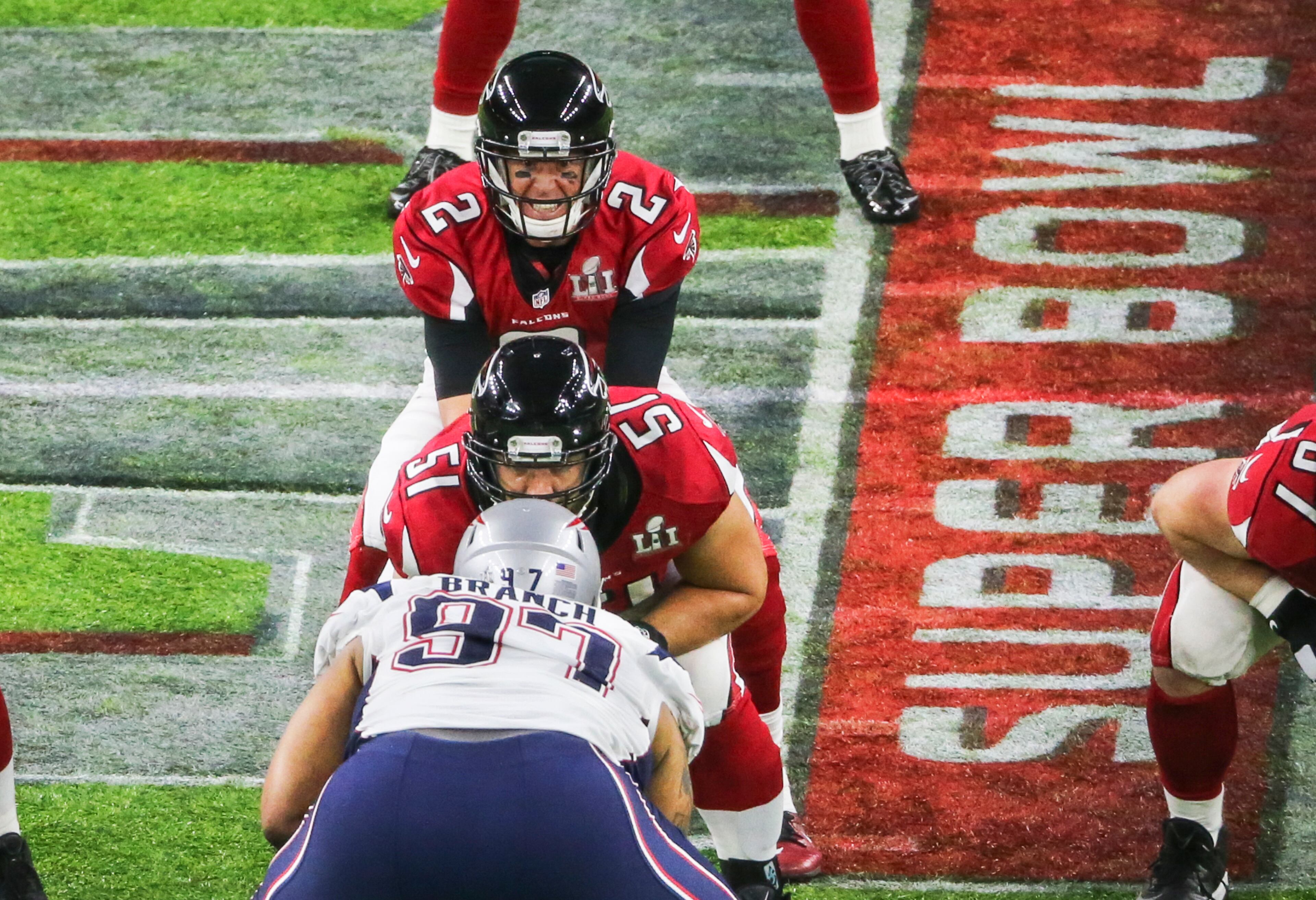 Game 6 -- Falcons at Patriots, Oct. 22: Super Bowl 51 rematch will take place on New England's home field in a Sunday night prime time matchup.