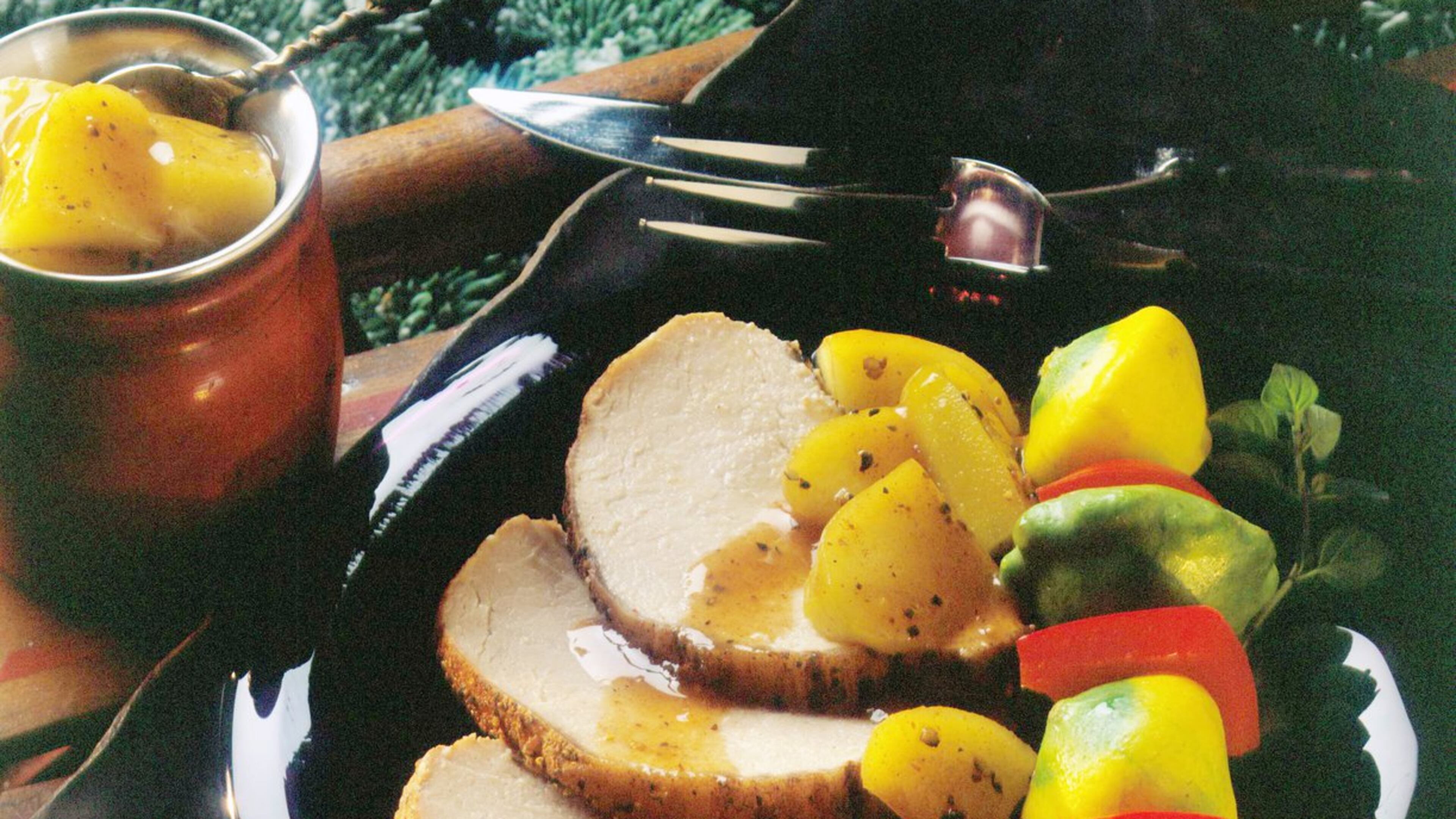 Sunday’s Roasted Pork Loin With Apples and Cinnamon only takes about 20 minutes to prepare. Contributed by McCormick & Co.