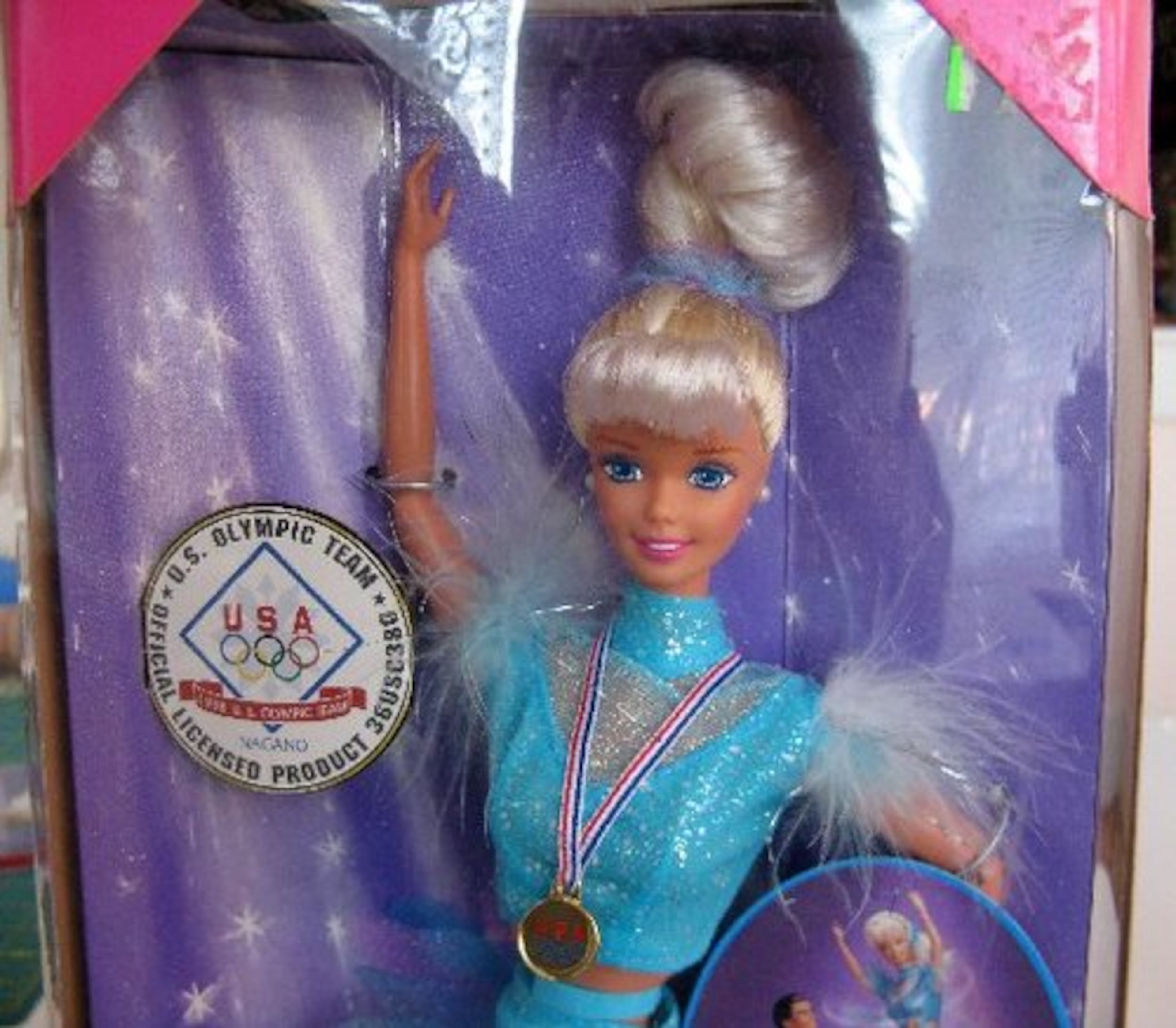 This one won gold on the ice at Nagano, Japan.