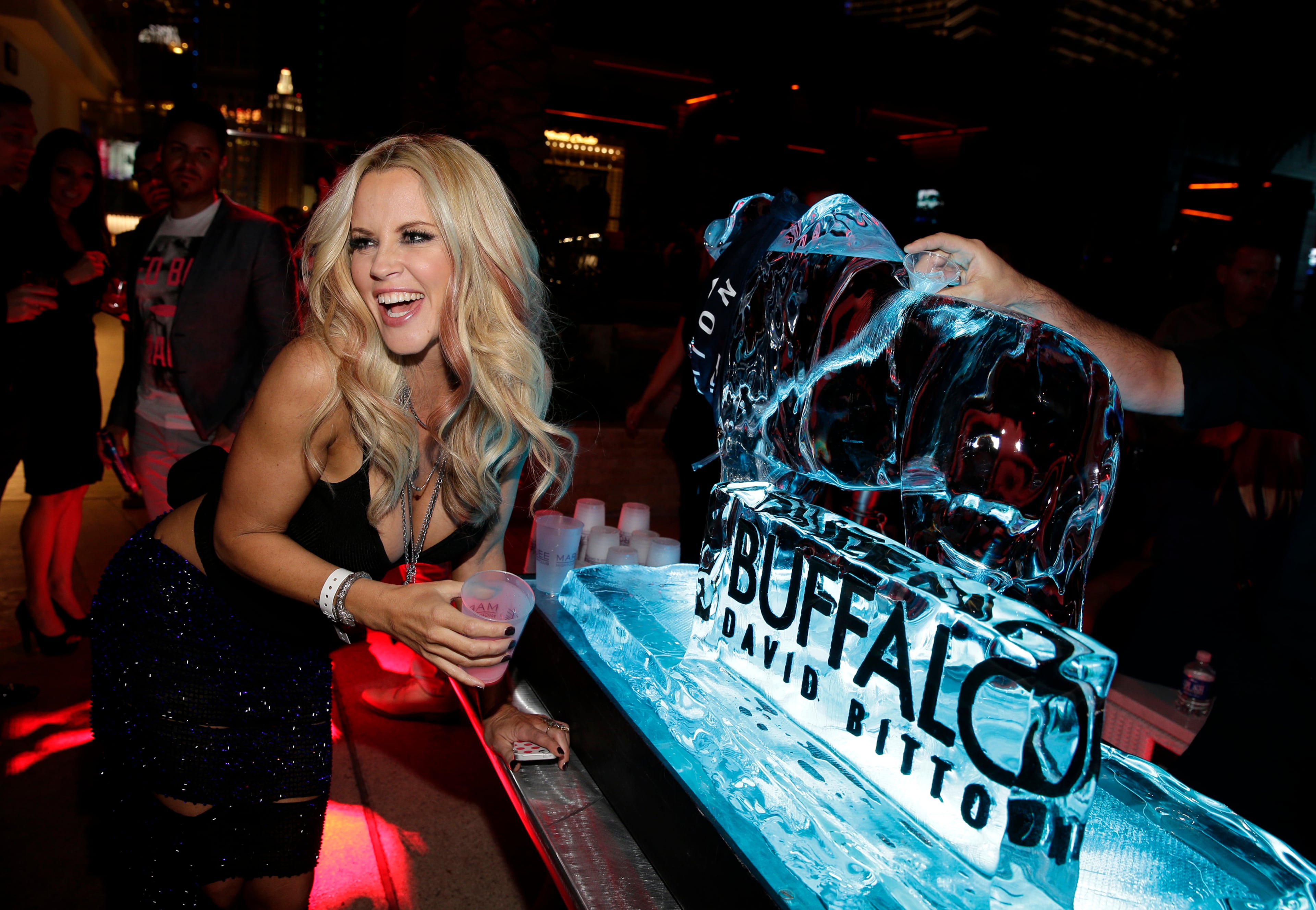 Actress Jenny McCarthy attends the Buffalo David Bitton/Billboard Awards afterparty at Marquee Nightclub in the Cosmopolitan on May 19, 2013, in Las Vegas.