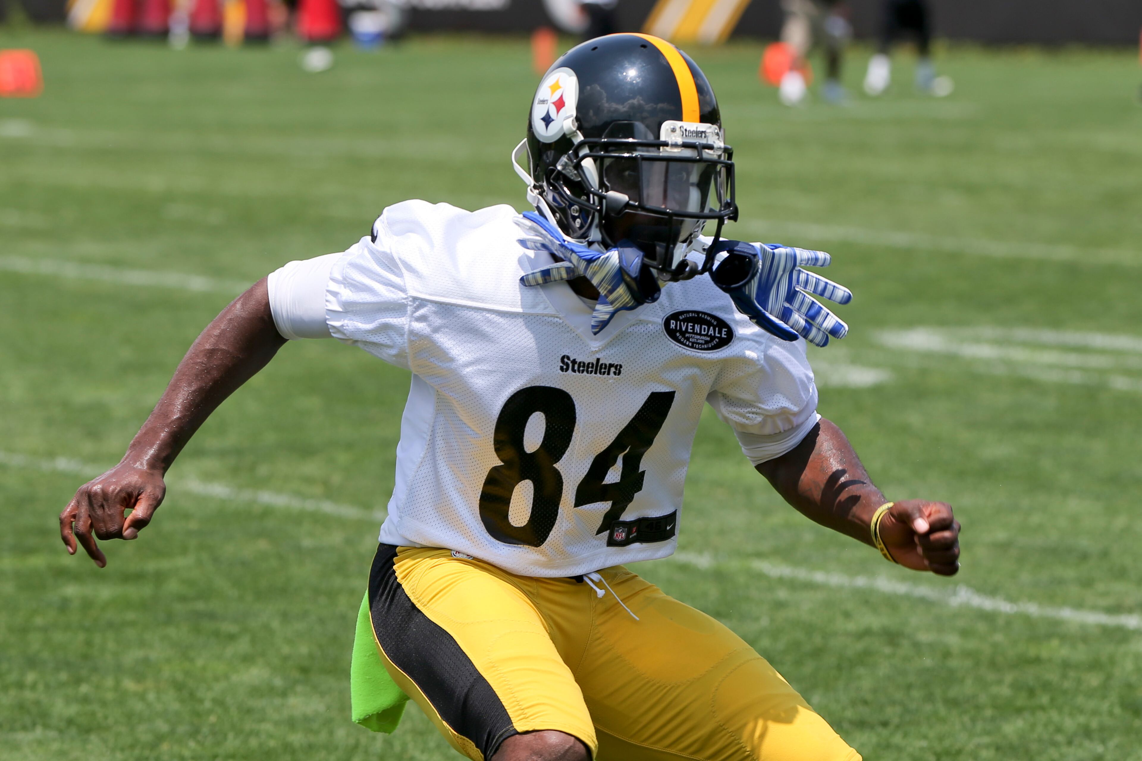 No. 9 on the list is Pittsburgh Steelers wide receiver Antonio Brown ....