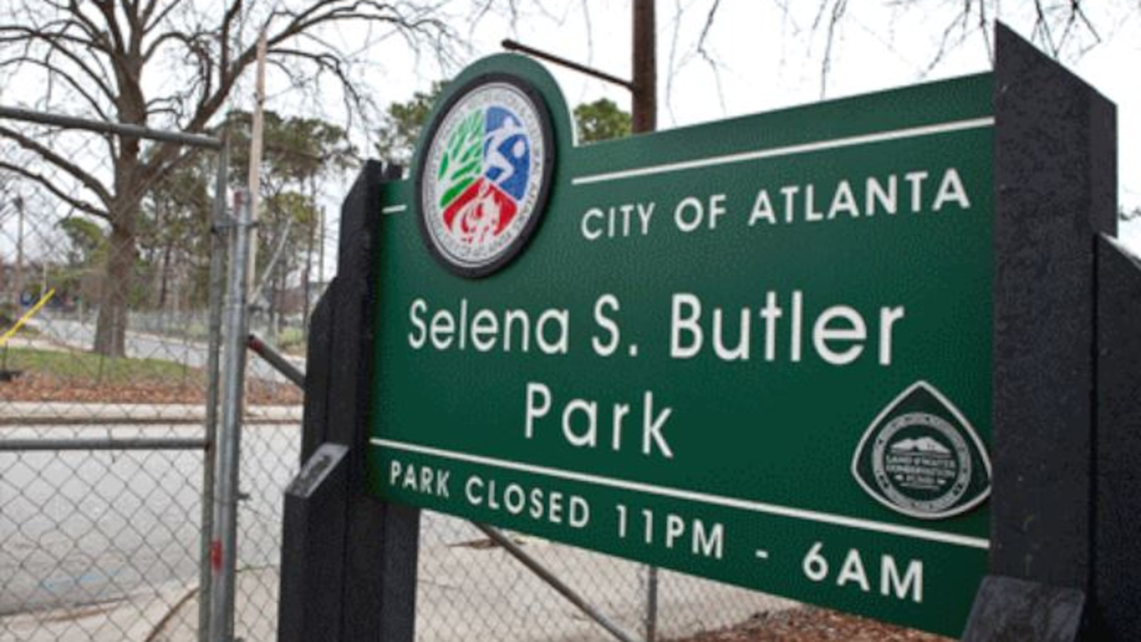 Basketball courts at Selena Sloan Butler park received a face-lift thanks to the Atlanta Hawks.