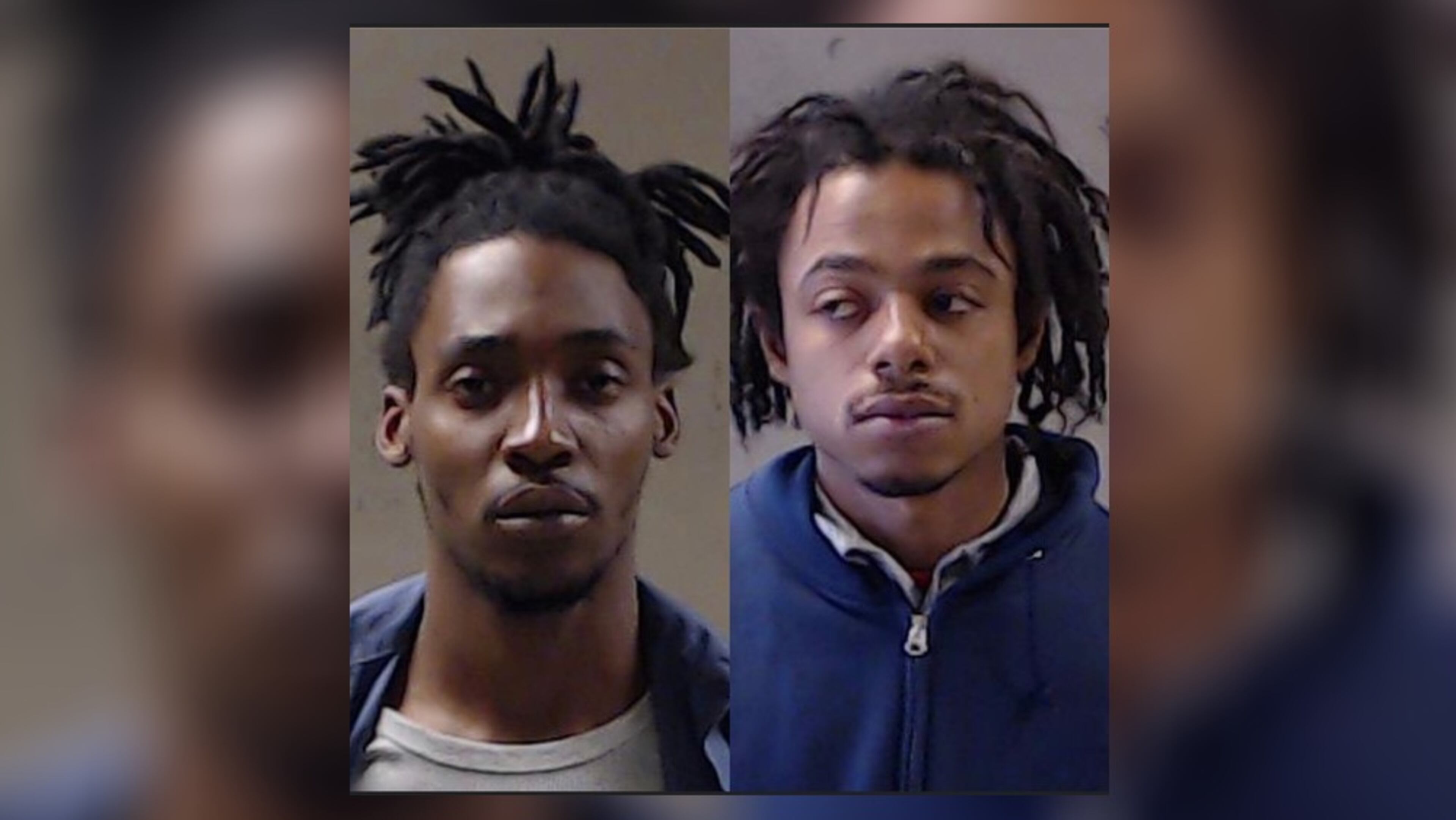 Earnest Lee Johnson Jr. (left) and Brandon Jelani McCullough have been charged with felony murder. (Credit: DeKalb County Sheriff's Office)