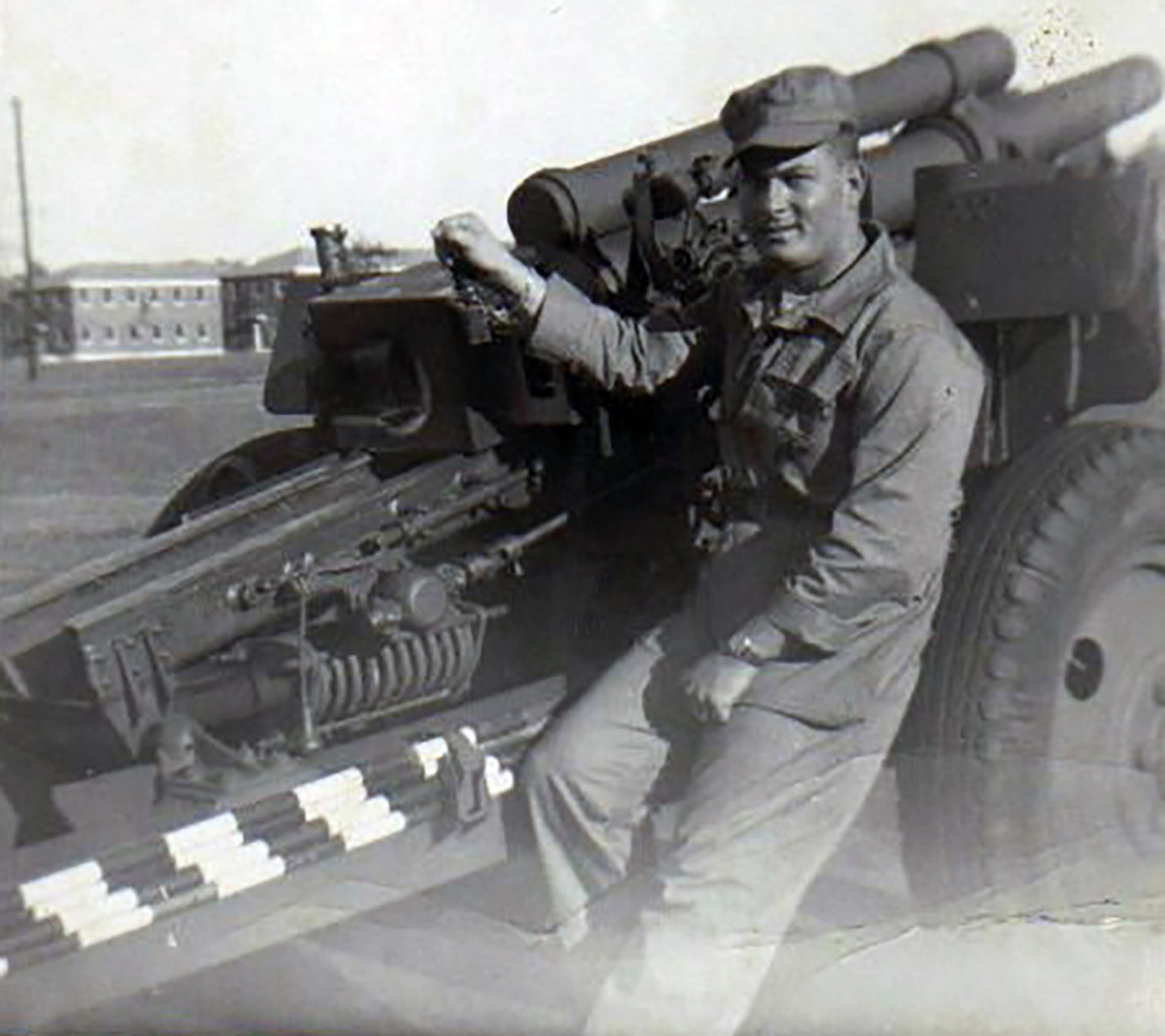 Henton E. Howard was a gunnery sergeant in the Marines. He quit high school at age 15 with his parents' permission so he could enlist, and turned 16 in a foxhole on Guadalcanal. Mr. Howard served in the Pacific theater, with landings on Iwo Jima, Guam, Guadalcanal, Mariannas and others. He was a certified sharpshooter, and received a Purple Heart, Bronze Star and Silver Star. Mr. Howard died in 2009 and is buried in Georgia National Cemetery. Photo submitted by his daughter, Tara Landry.