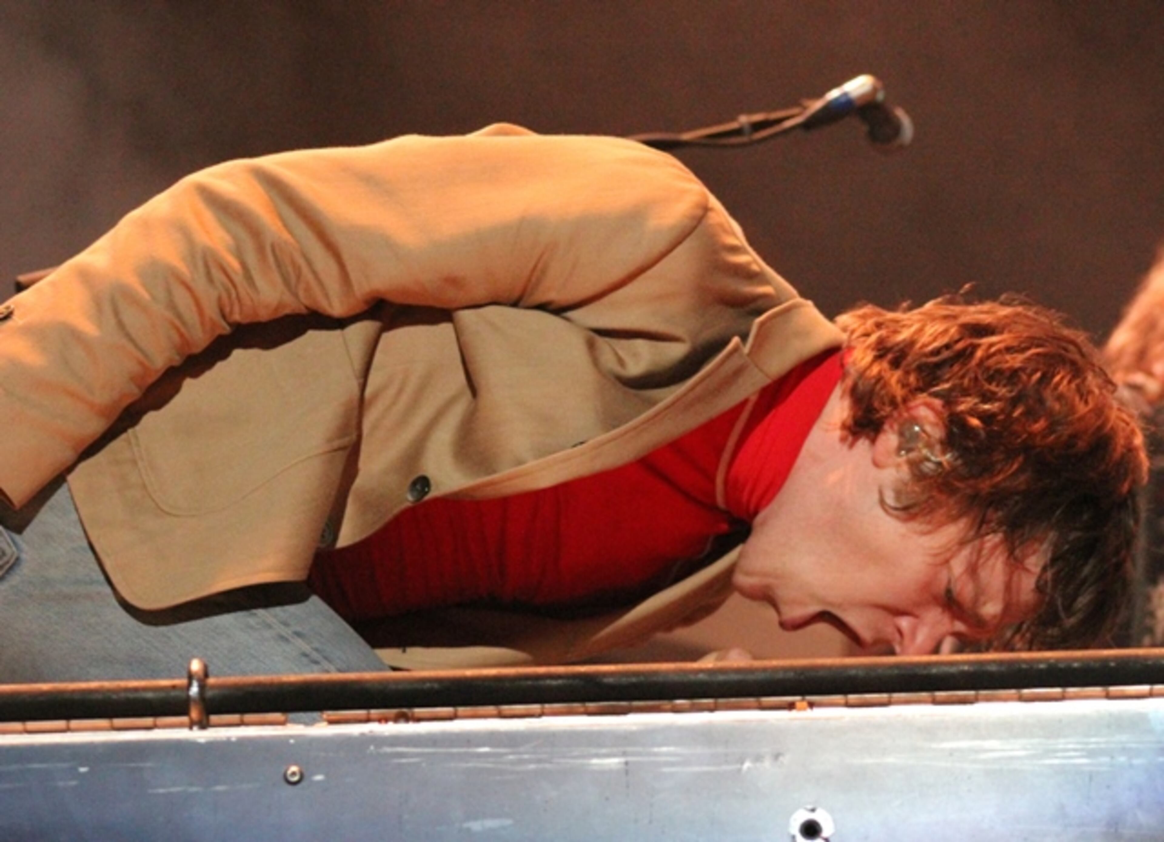Cage the Elephant performs at Shaky Knees Music Festival on May 4, 2019. Photo: Melissa Ruggieri/Atlanta Journal-Constitution