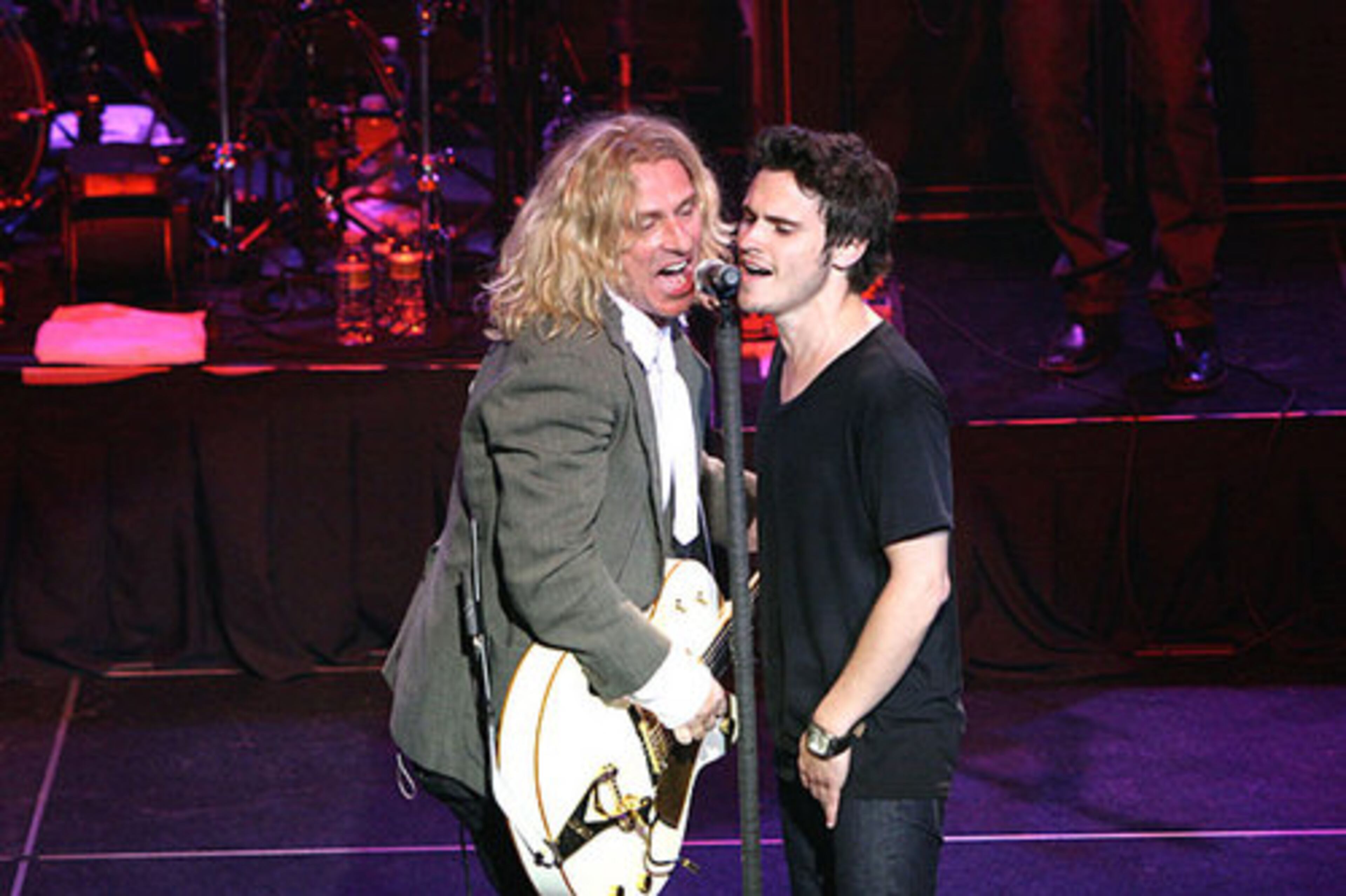 Ed Roland gets vocal support from Ben Deignan on "Shine."