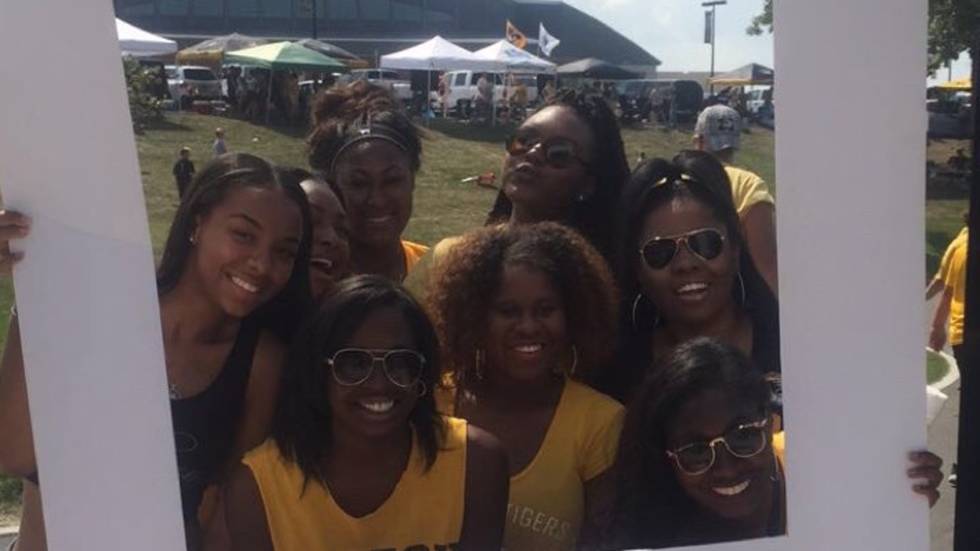 Abriana Green (center), said despite all of the turmoil at Mizzou this year, she does not regret her decision to attend the University of Missouri. "I still see black excellence everywhere I turn," she said.