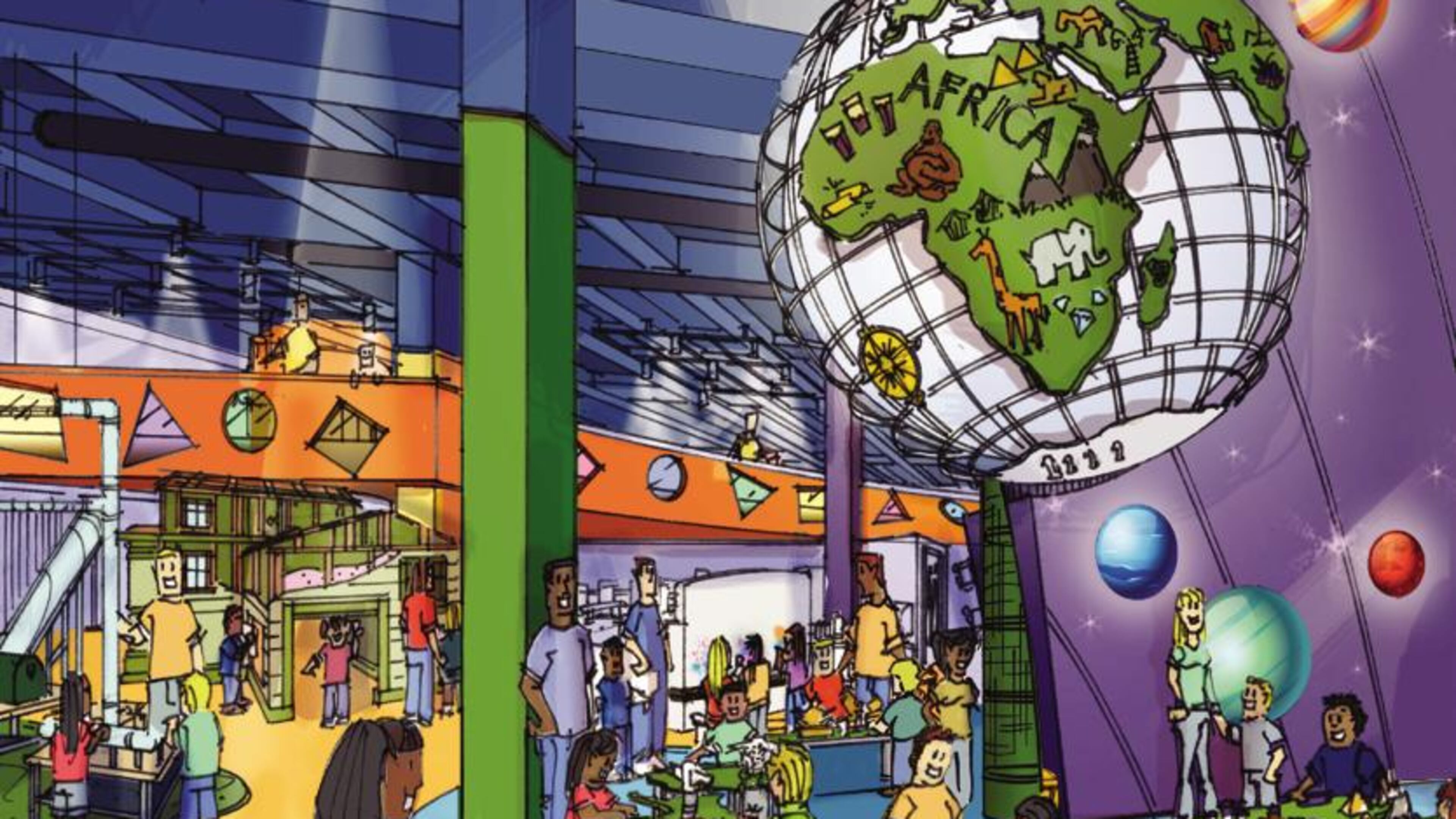 "Gateway to the World," an exhibit at the Children's Museum of Atlanta, will debut in December. CONTRIBUTED BY CHILDREN'S MUSEUM OF ATLANTA