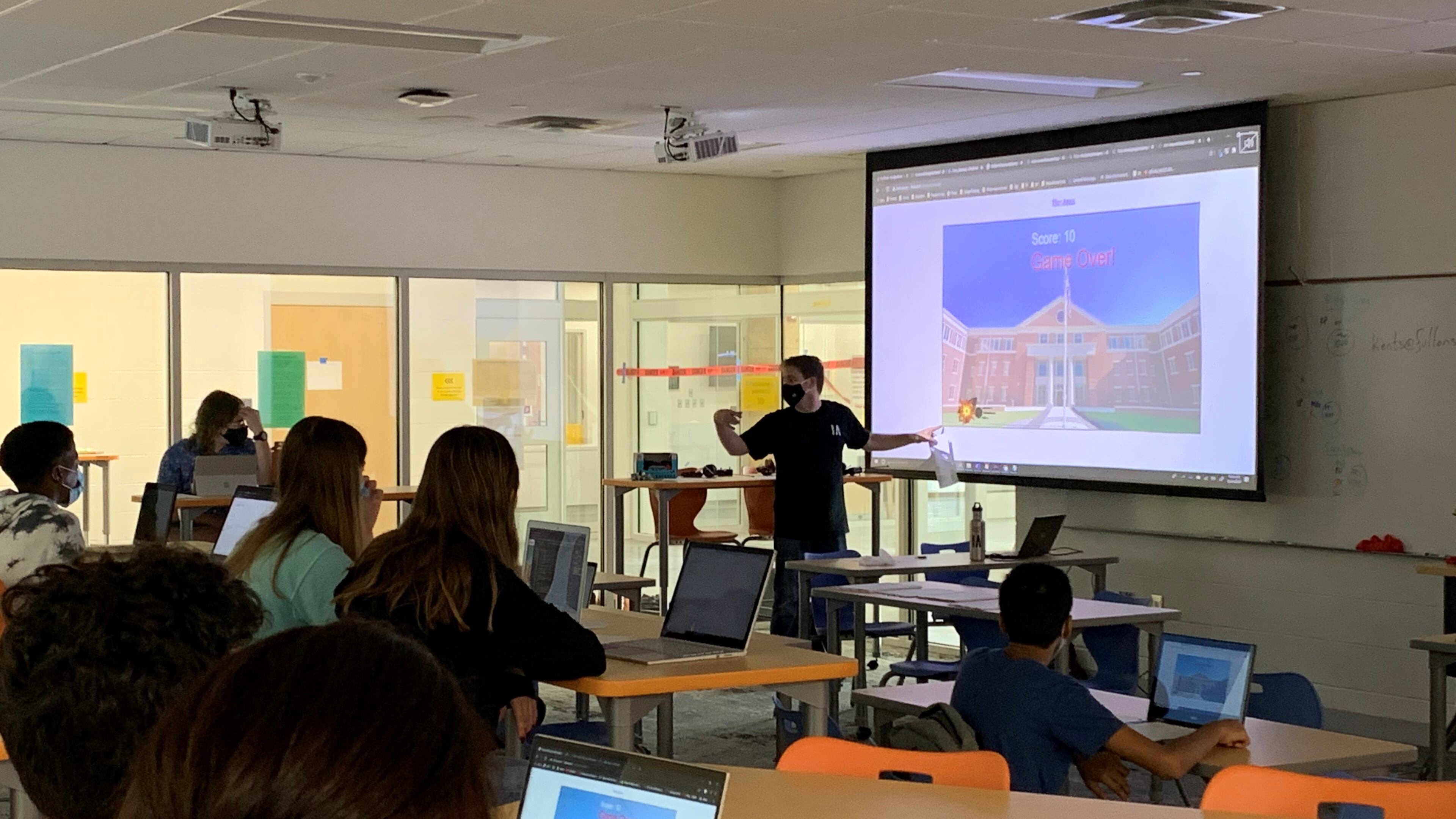 During a recent STEM Saturday session, ninth graders from Fulton County got a sneak preview of the new Innovation Academy in Alpharetta.