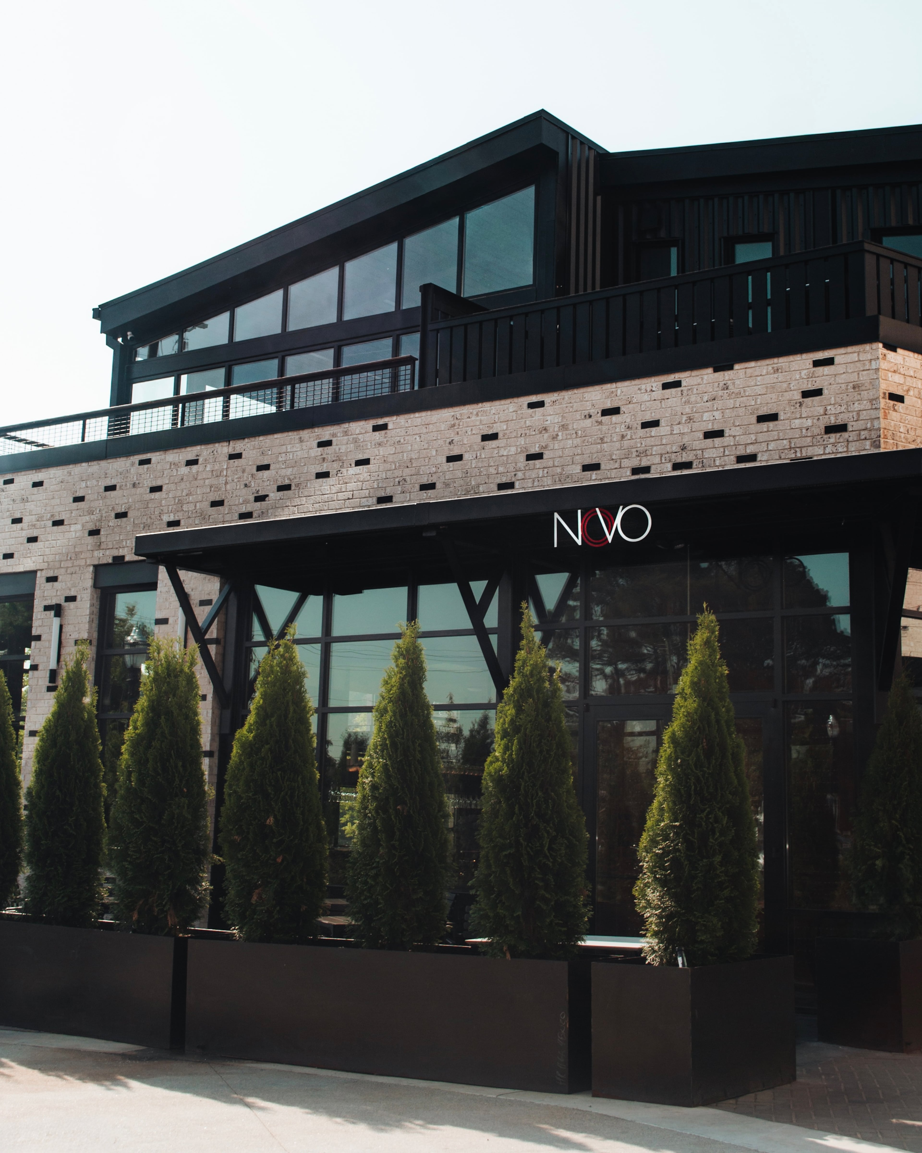 The second location of Novo Cucina is in a brand-new, custom-designed building at the corner of Briarcliff and Clairmont roads. (Courtesy of Novo Cucina)