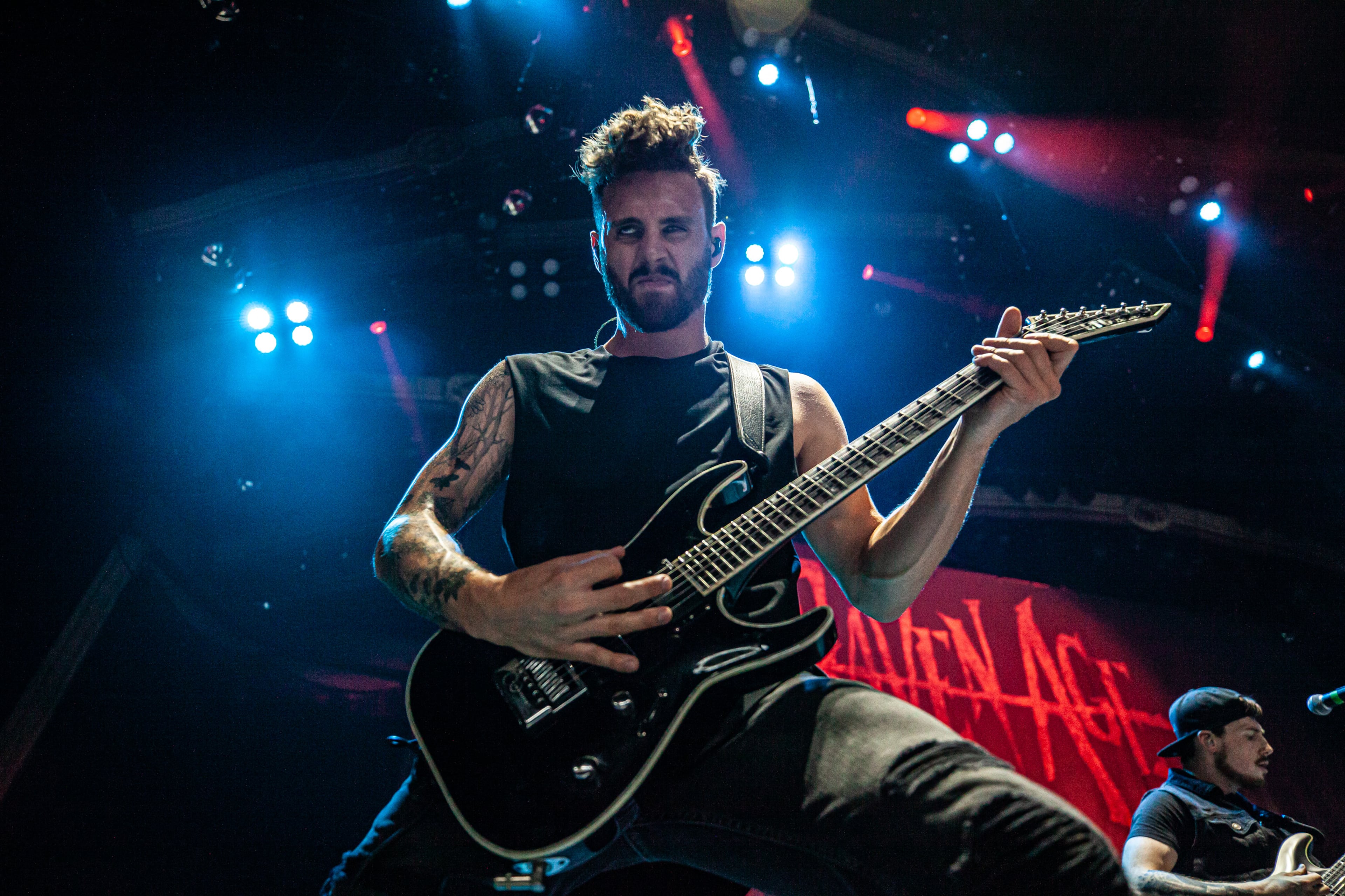 The Raven Age opened for Iron Maiden at Cellairis Amphitheatre at Lakewood on July 20, 2019.