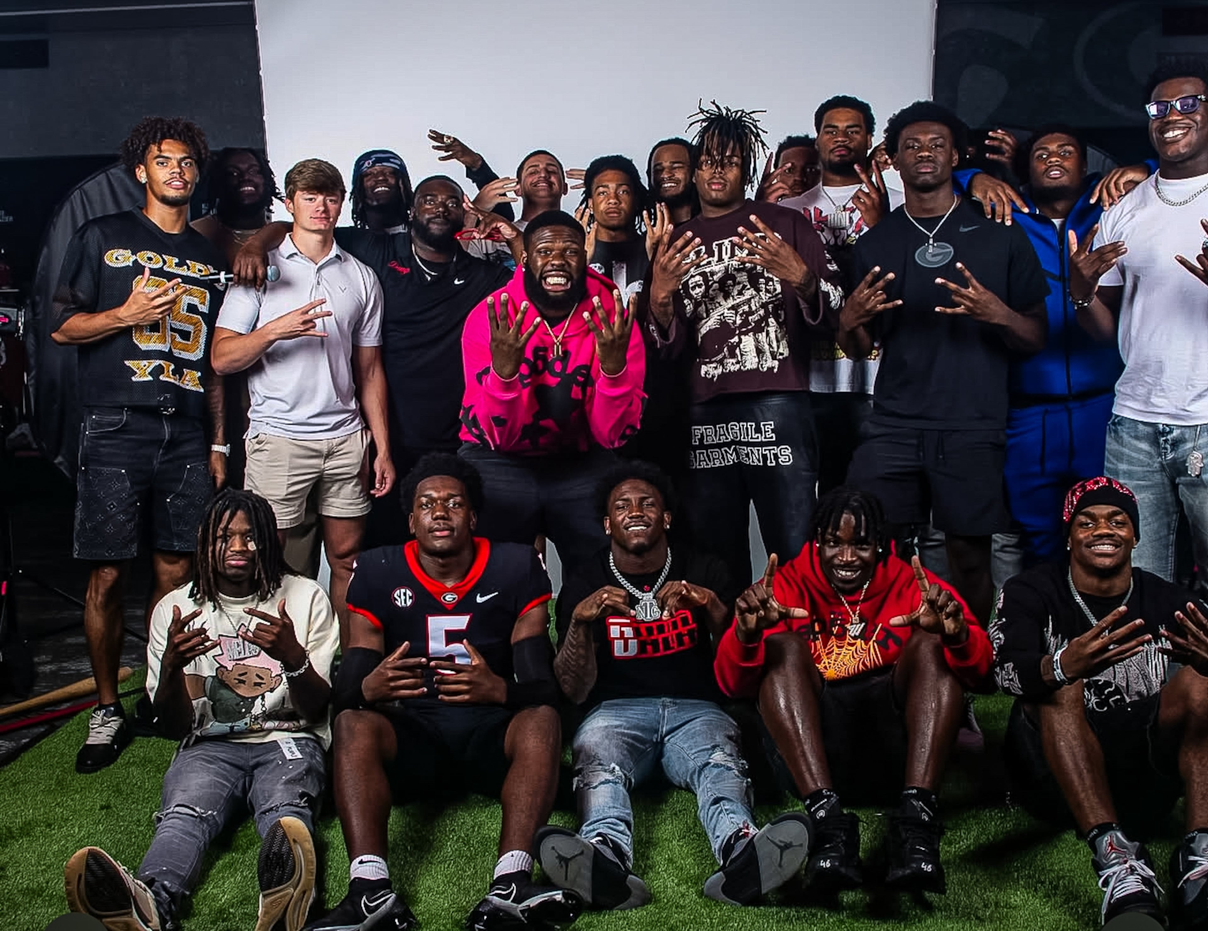 Khamari Brooks was back at UGA over the May 30 weekend. (Courtesy)