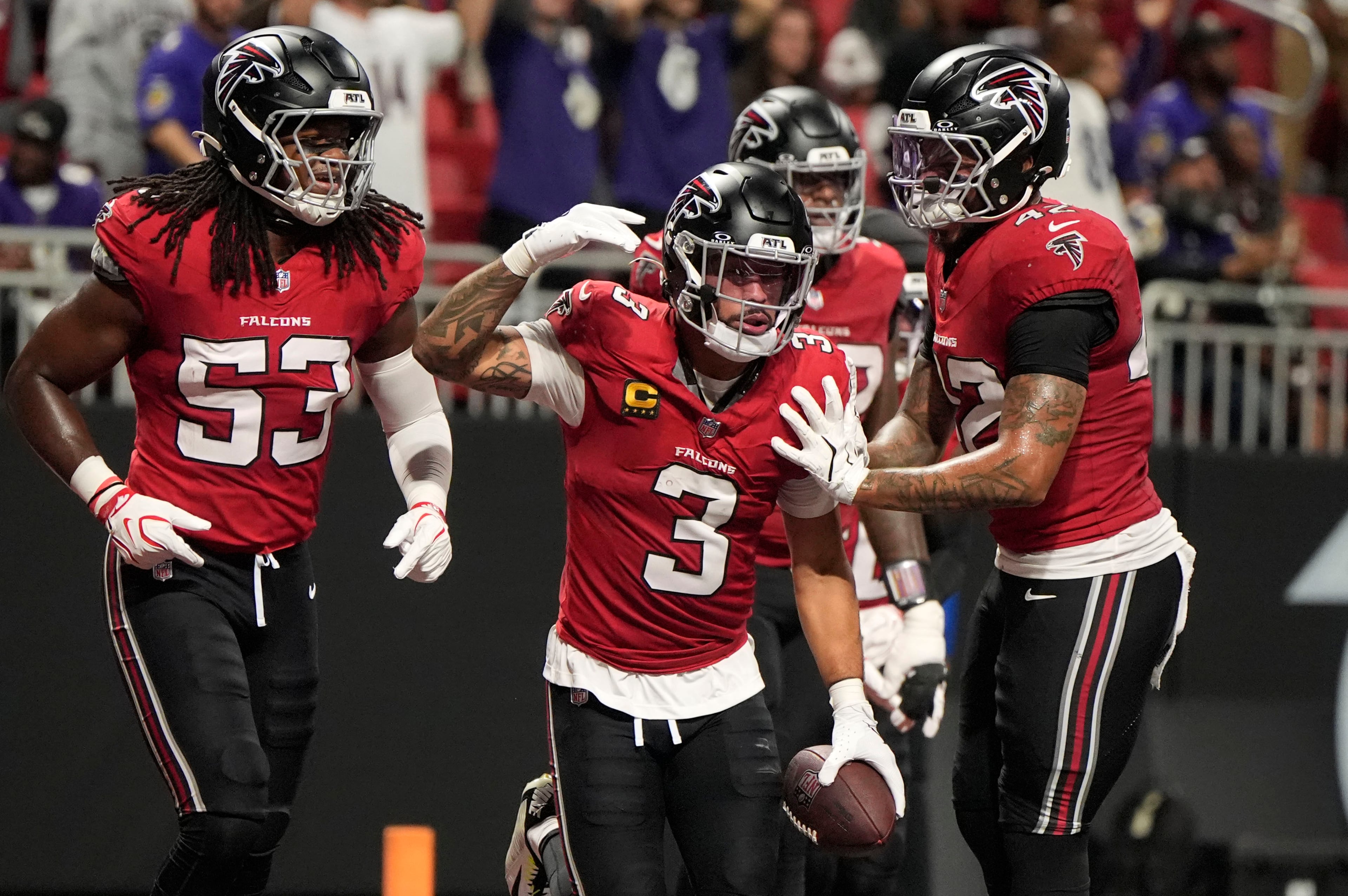 Ravens Falcons Football
