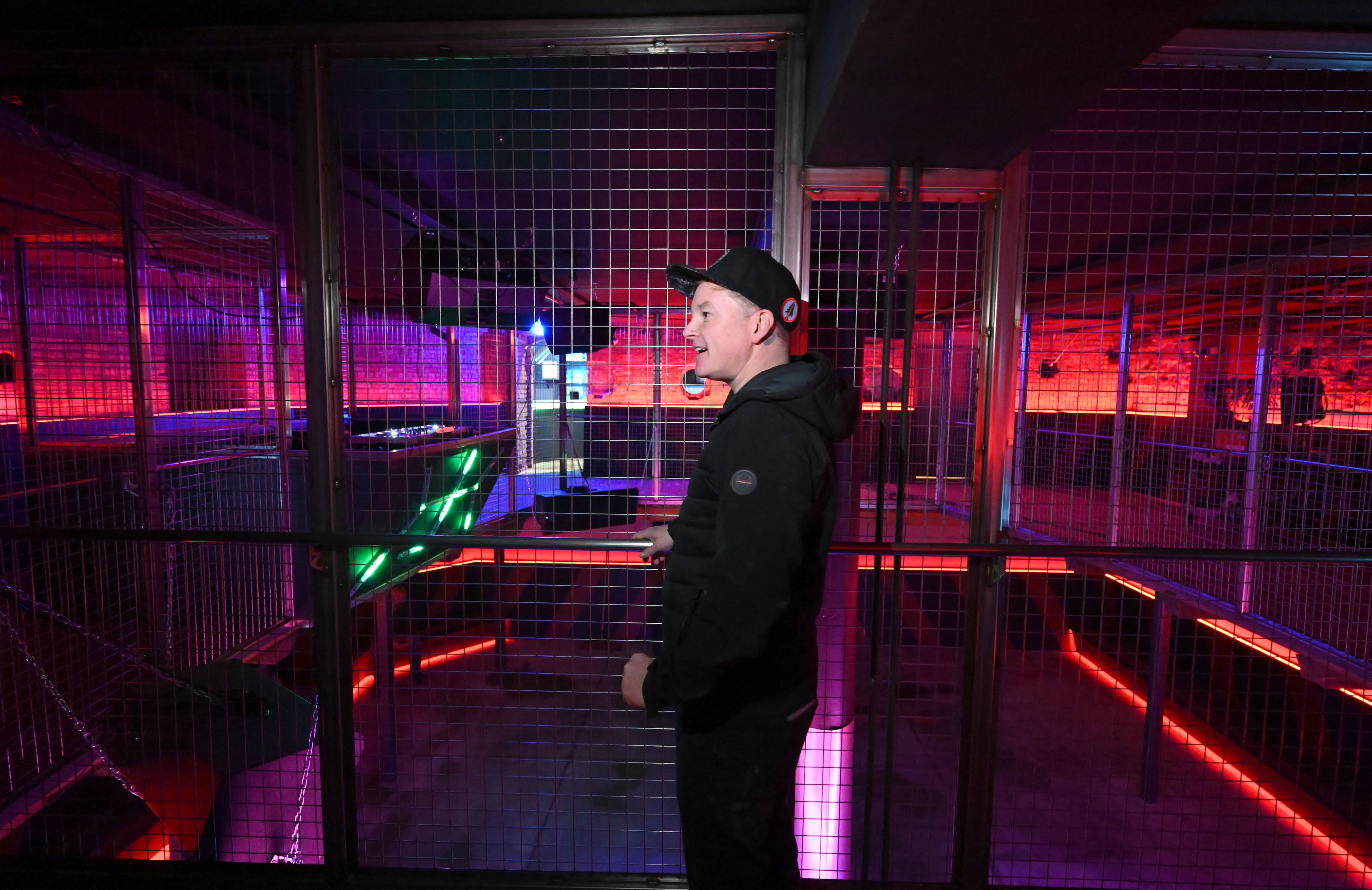 Ryan Purcell, co-owner, shows new MJQ Concourse location in Underground Atlanta, Tuesday, January 14, 2025. MJQ Concourse has completed renovations and is set to open to the general public in Underground Atlanta on Jan. 29. MJQ operated on Ponce de Leon Avenue in Virginia-Highland for nearly 30 years. (Hyosub Shin / AJC)