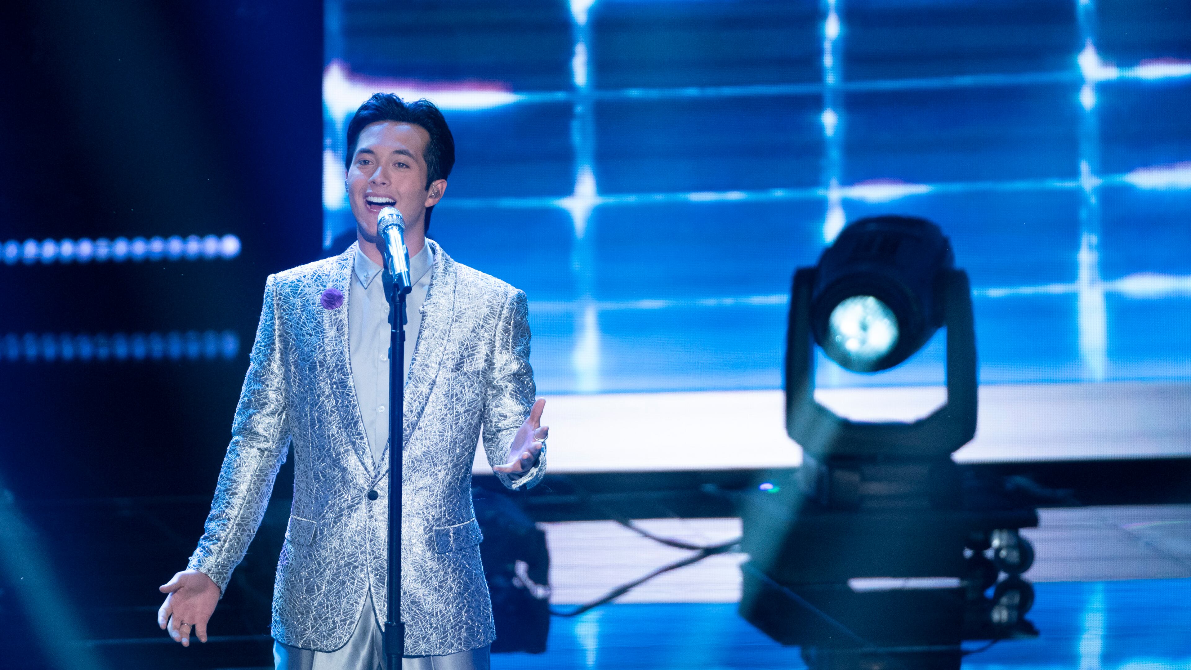 AMERICAN IDOL - "217" - The journey to find the next superstar continues as the remaining five Idol hopefuls leave it all on the stage, singing their hearts out to win America's vote and land themselves a spot in the coveted "American Idol" season finale. In this episode, each contestant will perform three songs: a pick from in-house mentor, Bobby Bones; a song dedicated to their heroes in honor of Mother's Day; and a selection from Elton John's world-renowned catalog. To help prepare for this week's theme, contestants will be the first to watch the highly anticipated feature film "Rocketman," an epic musical fantasy about the uncensored human story of Elton John's breakthrough years. The jam-packed Idol episode airs SUNDAY, MAY 12 (8:00-10:01 p.m. EDT/5:00-7:01 p.m. PDT), on The ABC Television Network. (ABC/Eric McCandless)
LAINE HARDY