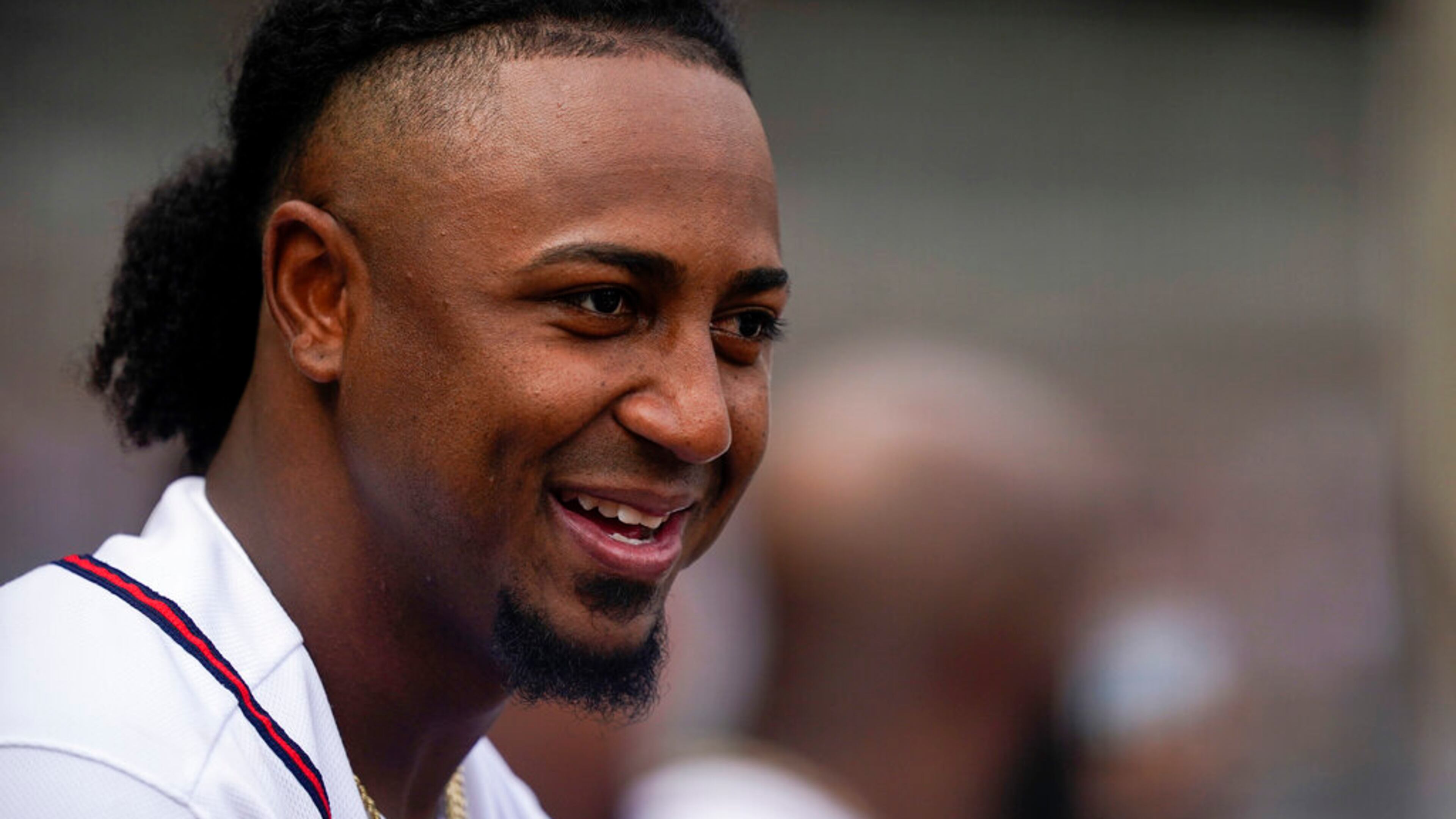 Braves second baseman Ozzie Albies fractured a foot on June 13. AP file photo