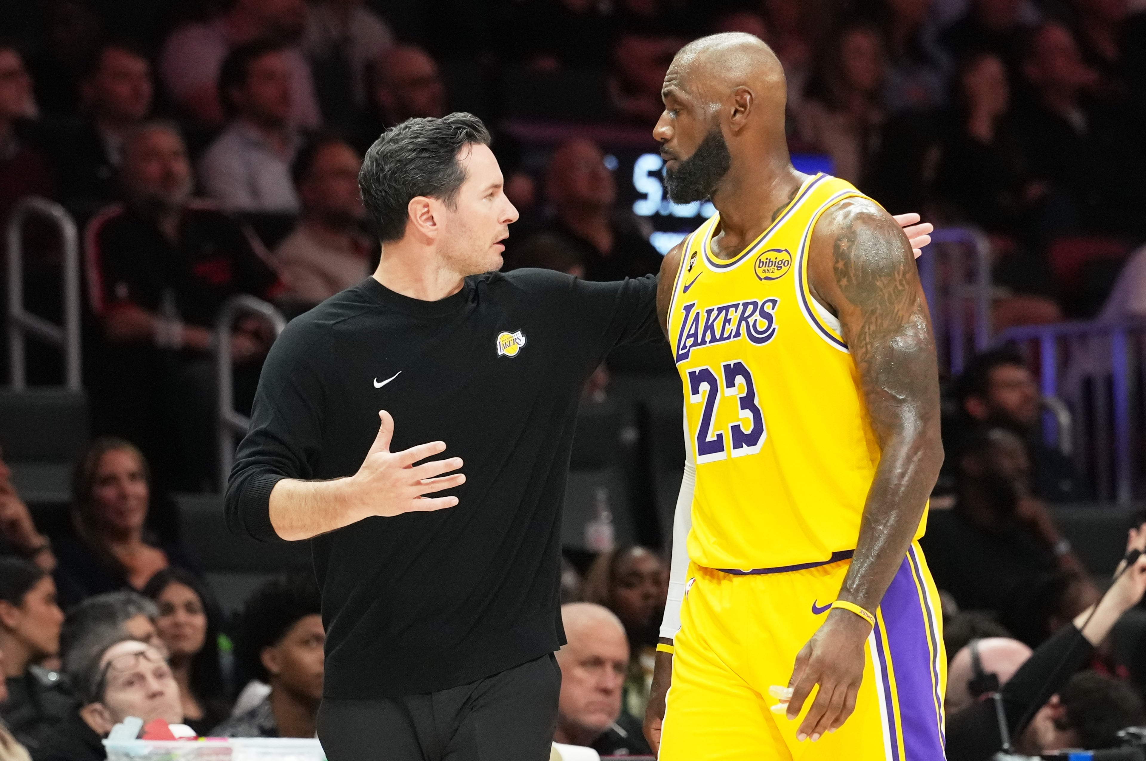 Lakers Heat Basketball